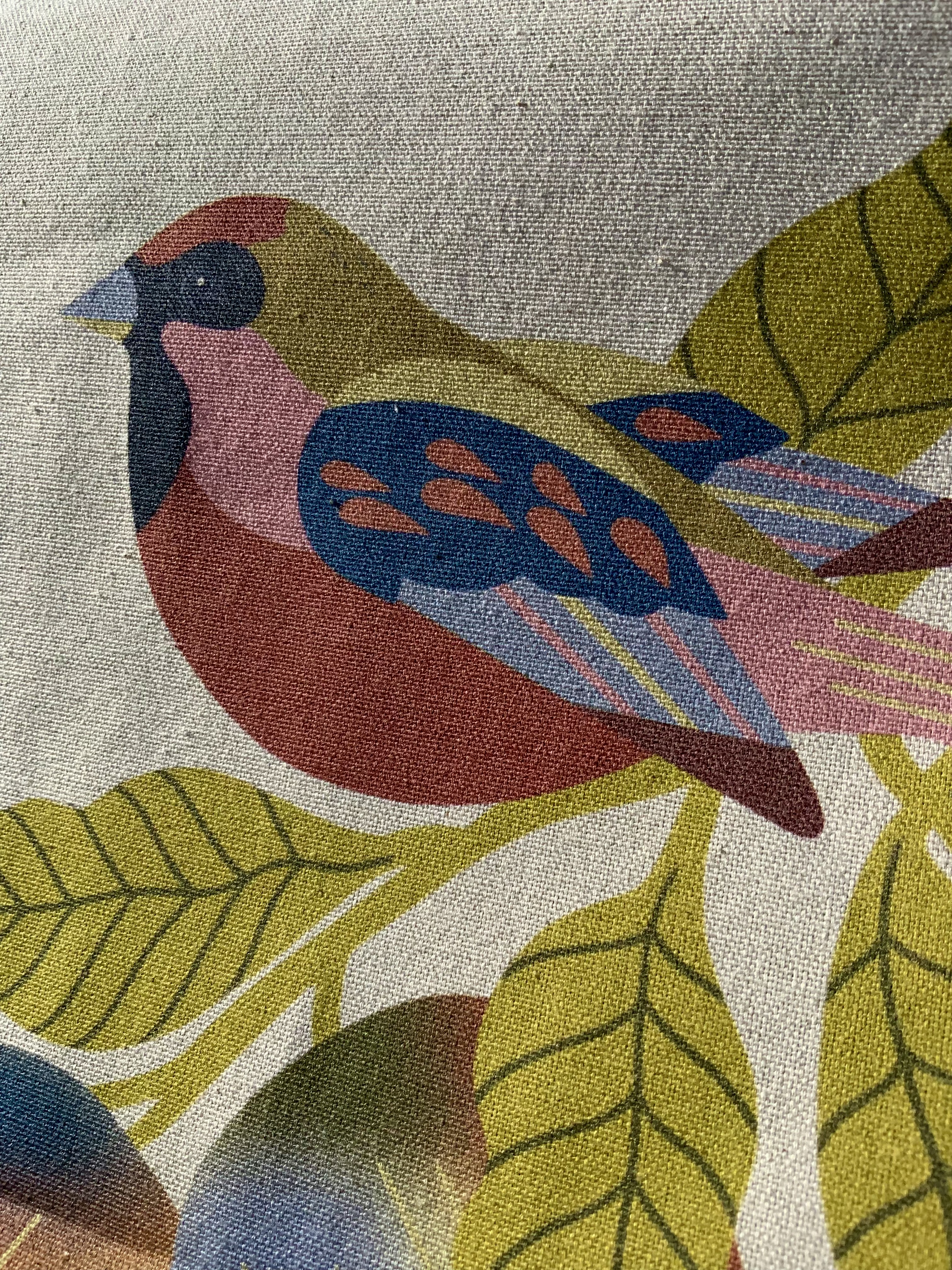 Torchon "Les oiseaux"