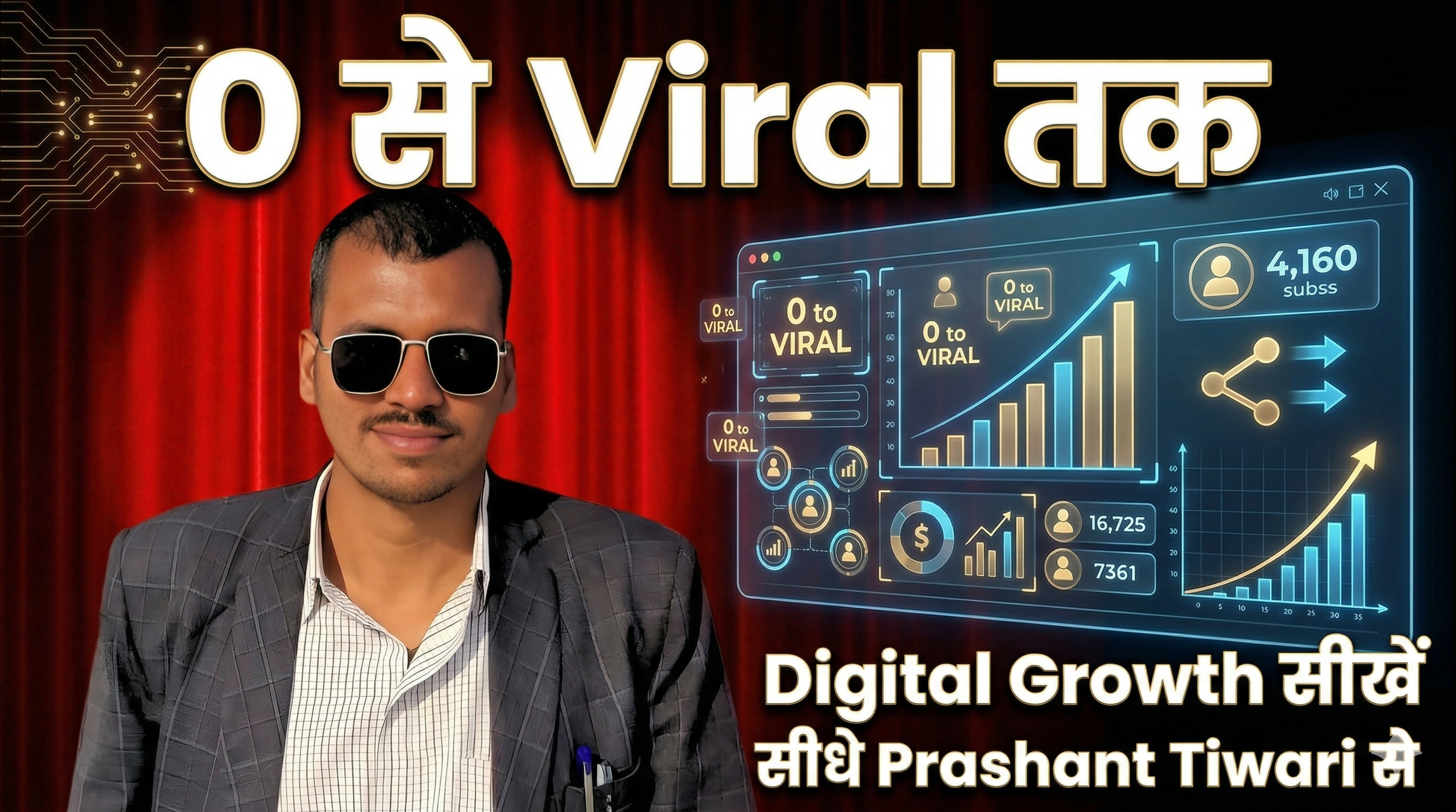 0 से Viral तक – Digital Growth सीखें सीधे Prashant Tiwari से