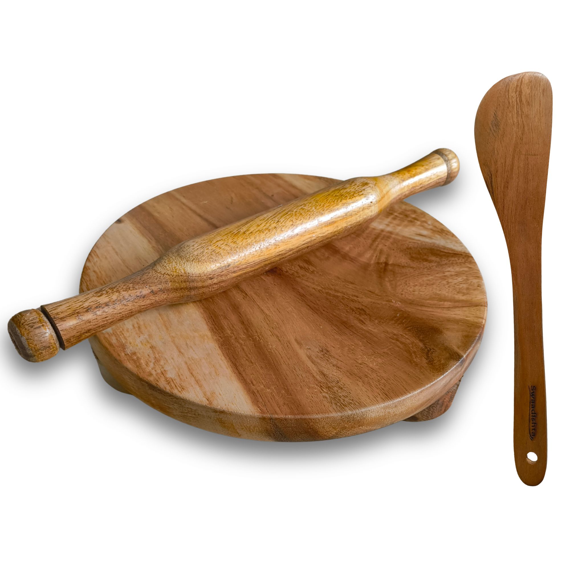 Wooden Chakla Belan Set