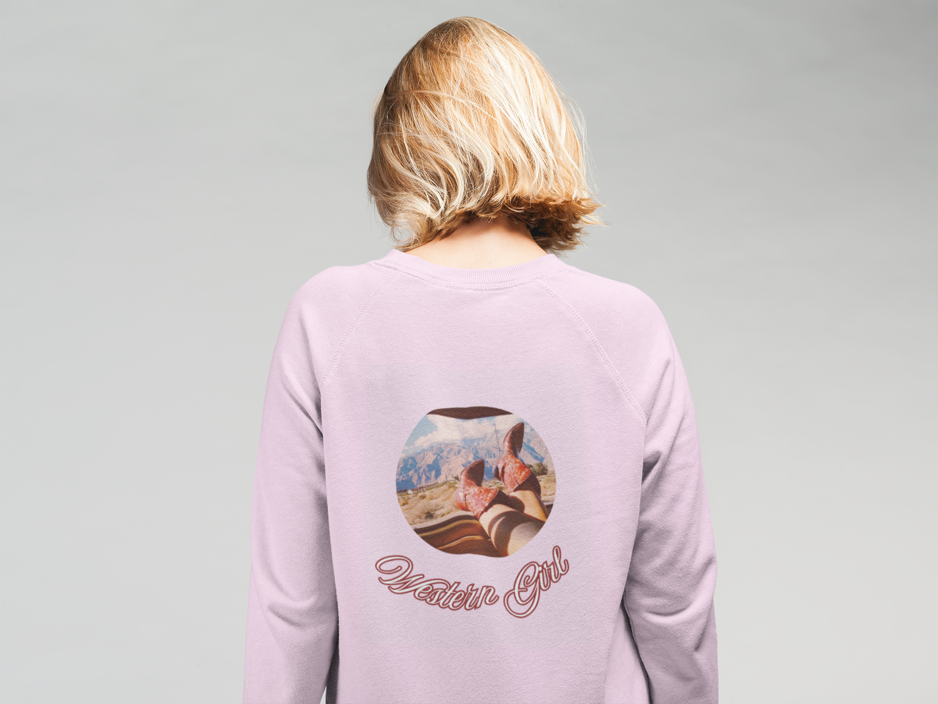 Sudadera cuello redondo "Bandida"