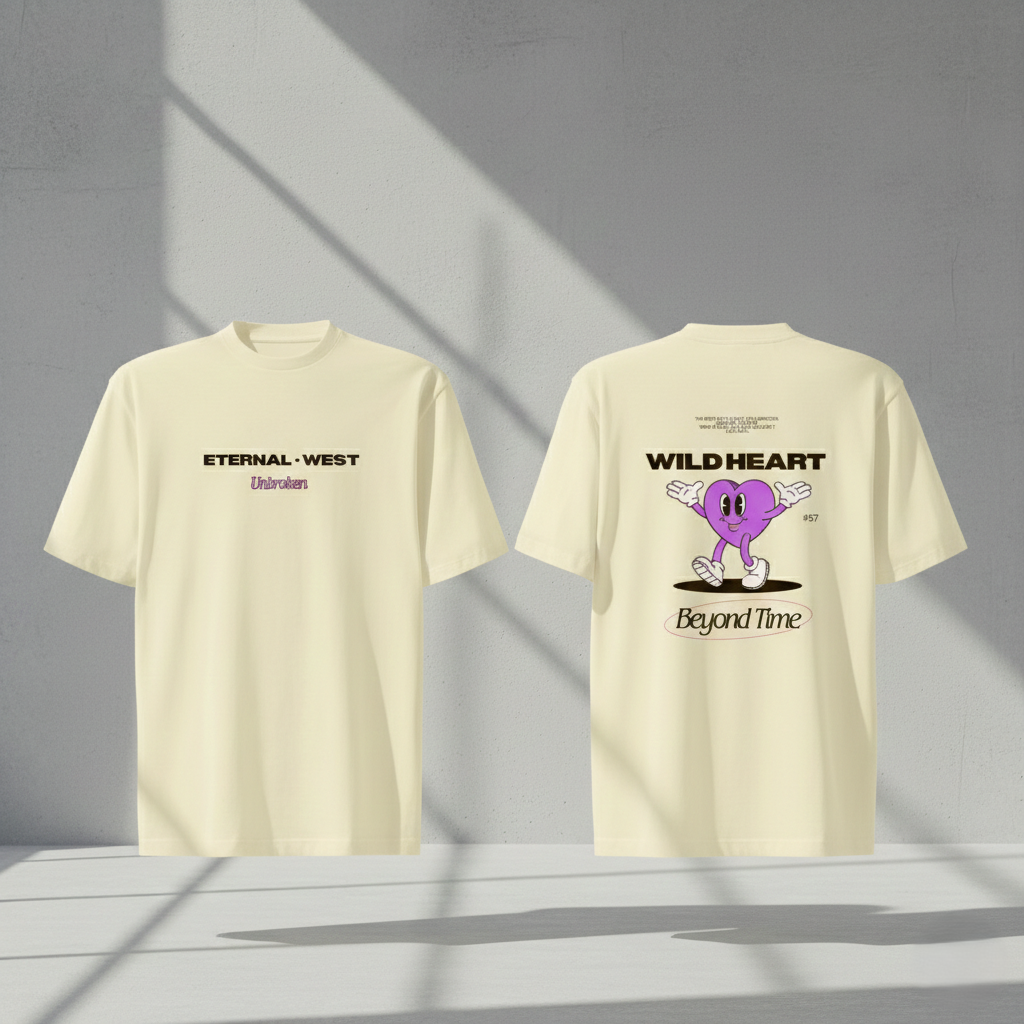 Camiseta oversize "Unbroken"