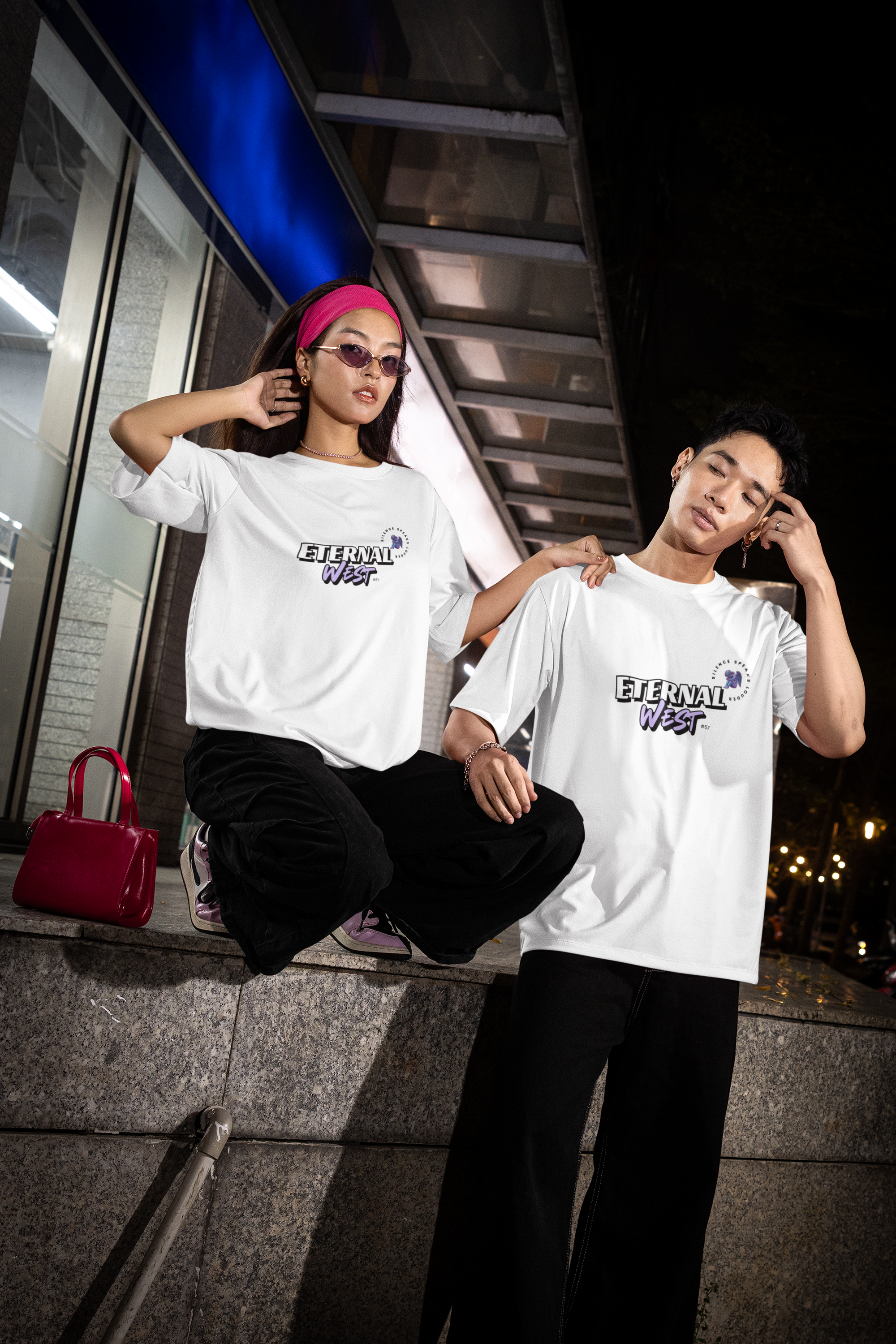 Camiseta oversize "Eternal·West"