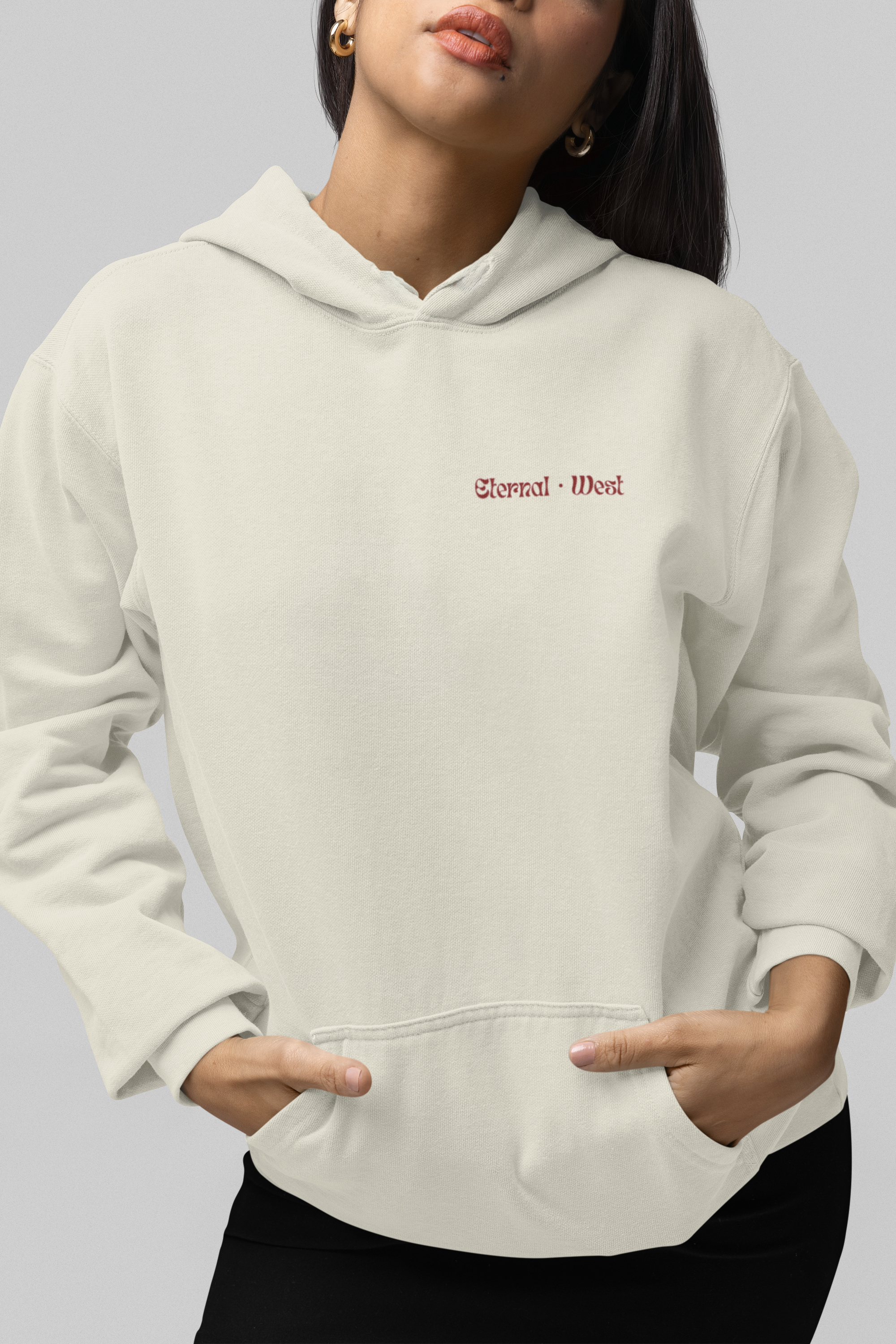 Sudadera capucha "Letter"