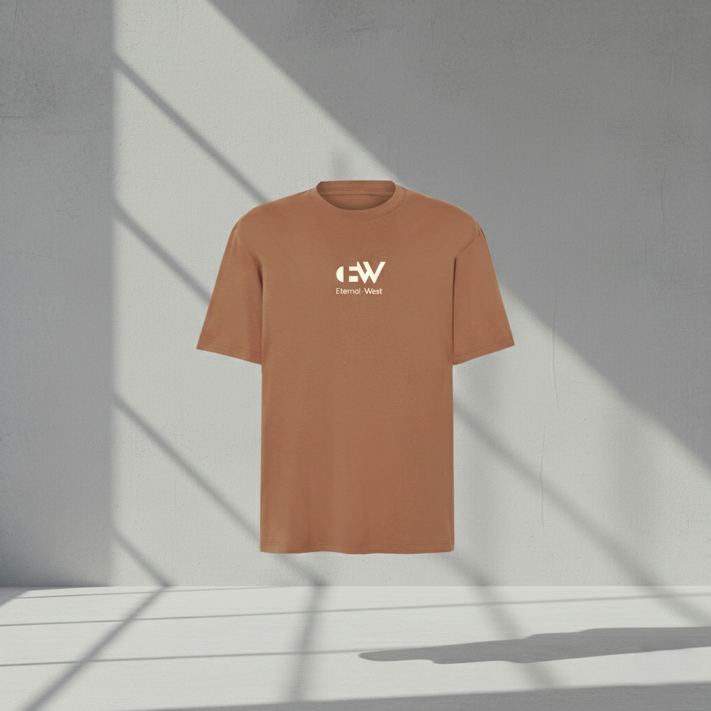 Camiseta oversize "E·W"