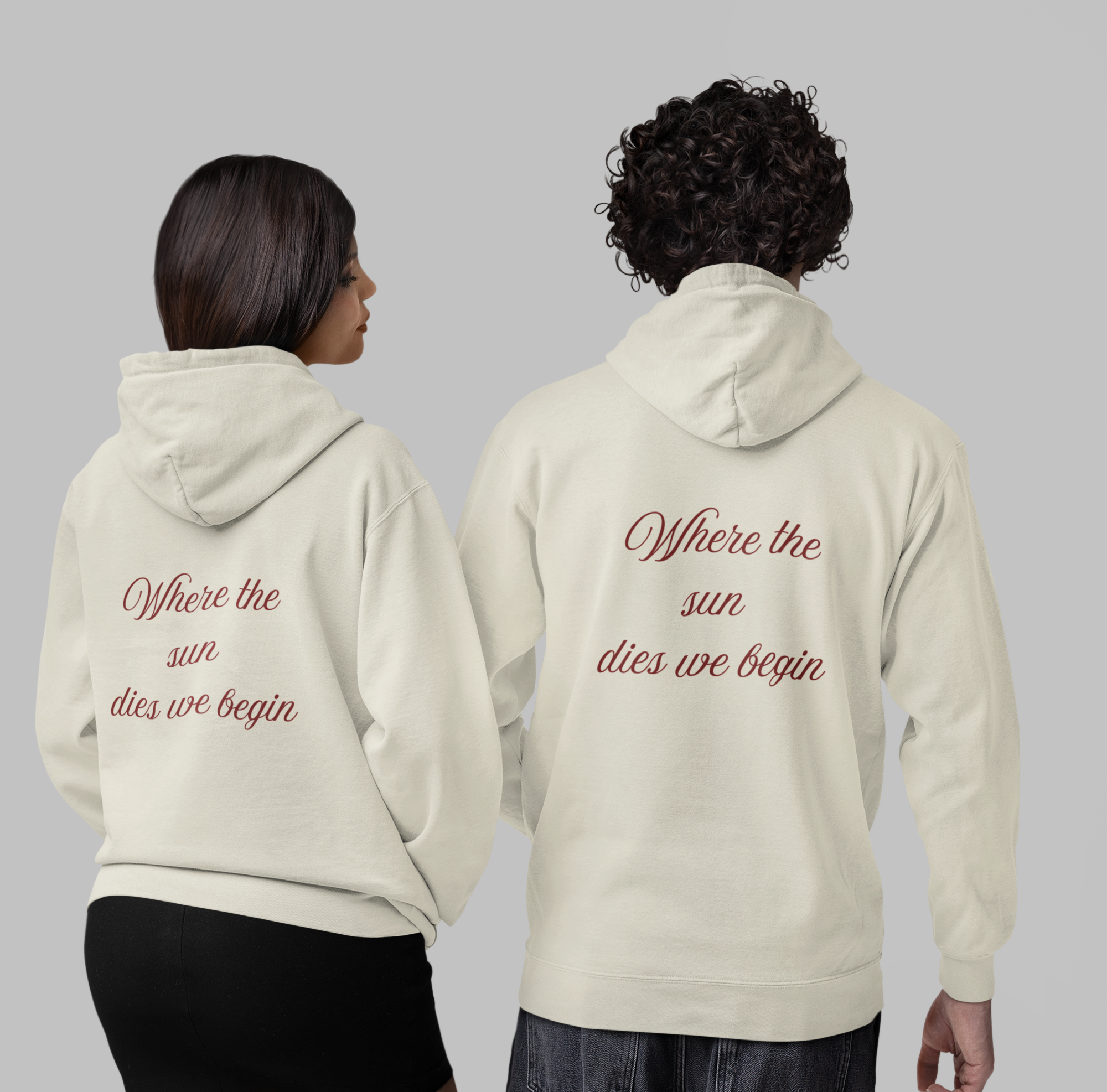 Sudadera capucha "Letter"