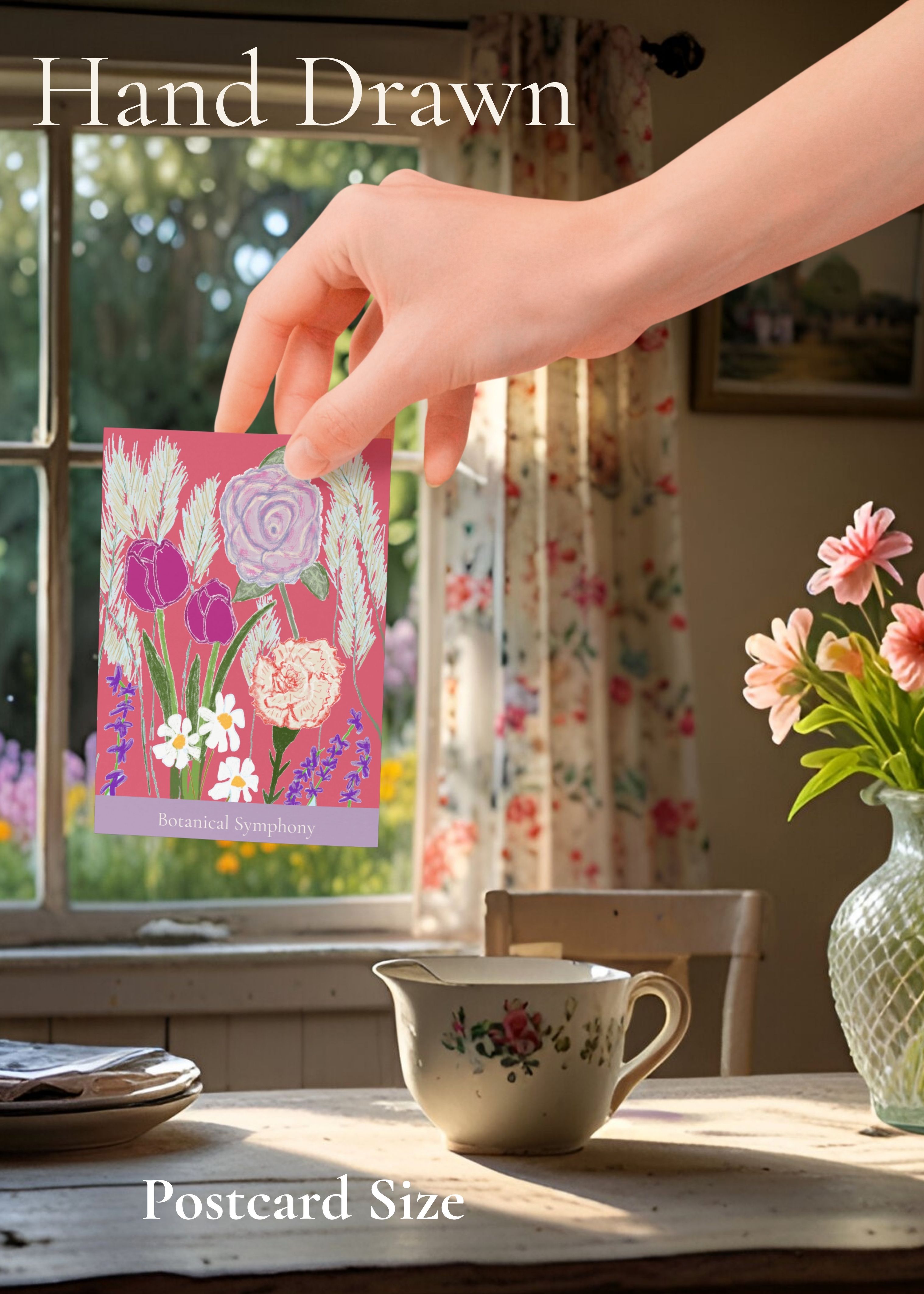 Botanical Symphony | Digital Download Printable Wall Art (5 x 7")