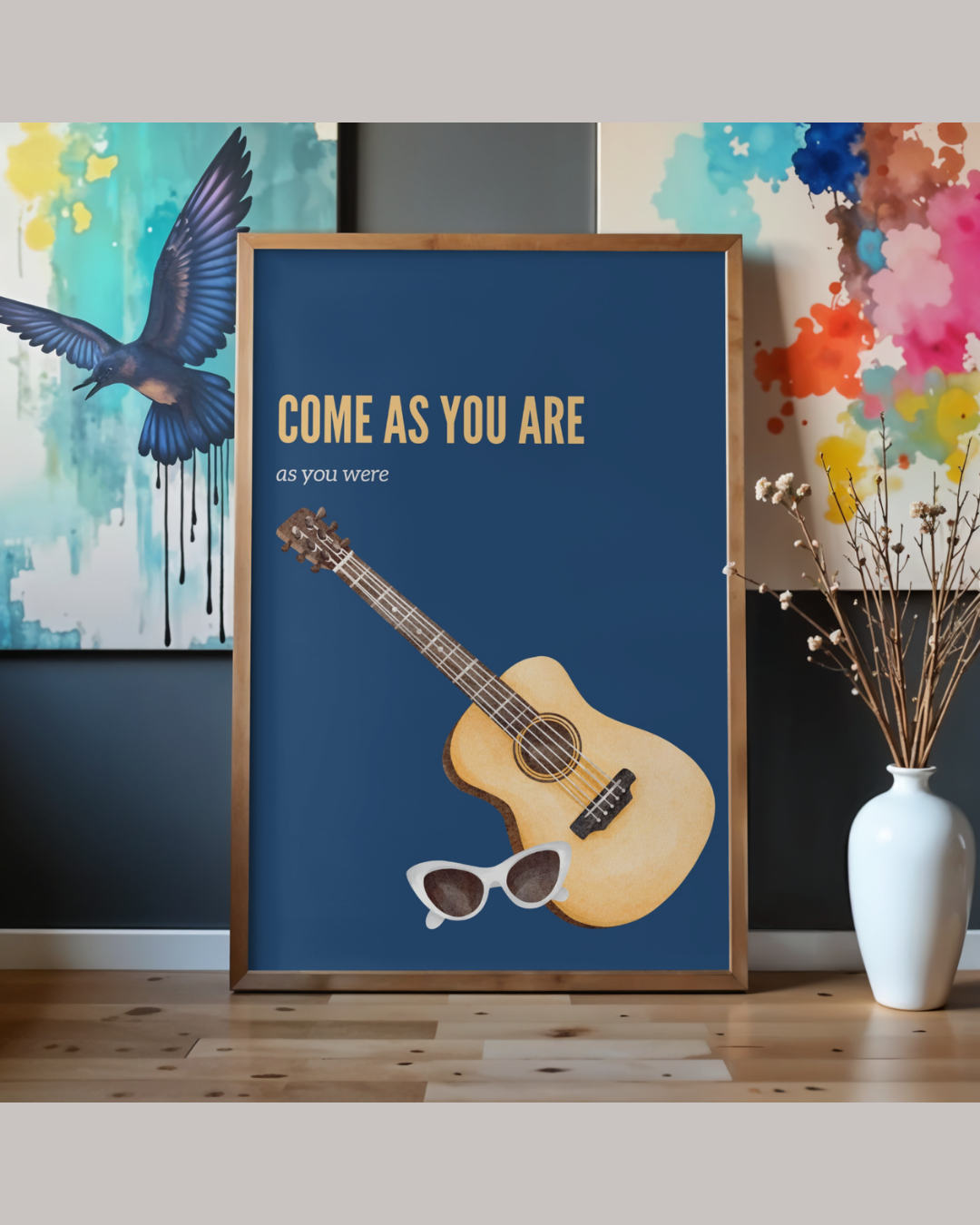 Come As You Are Wall Art Digital Print