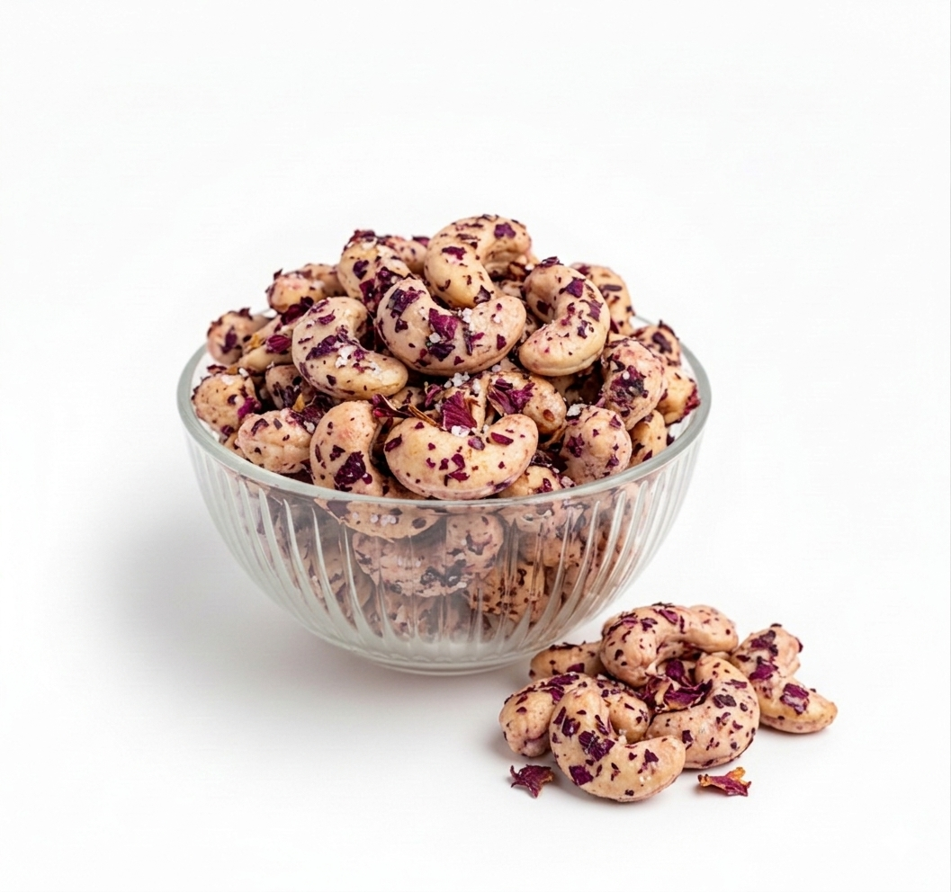 Rose Petal Cashew Nuts