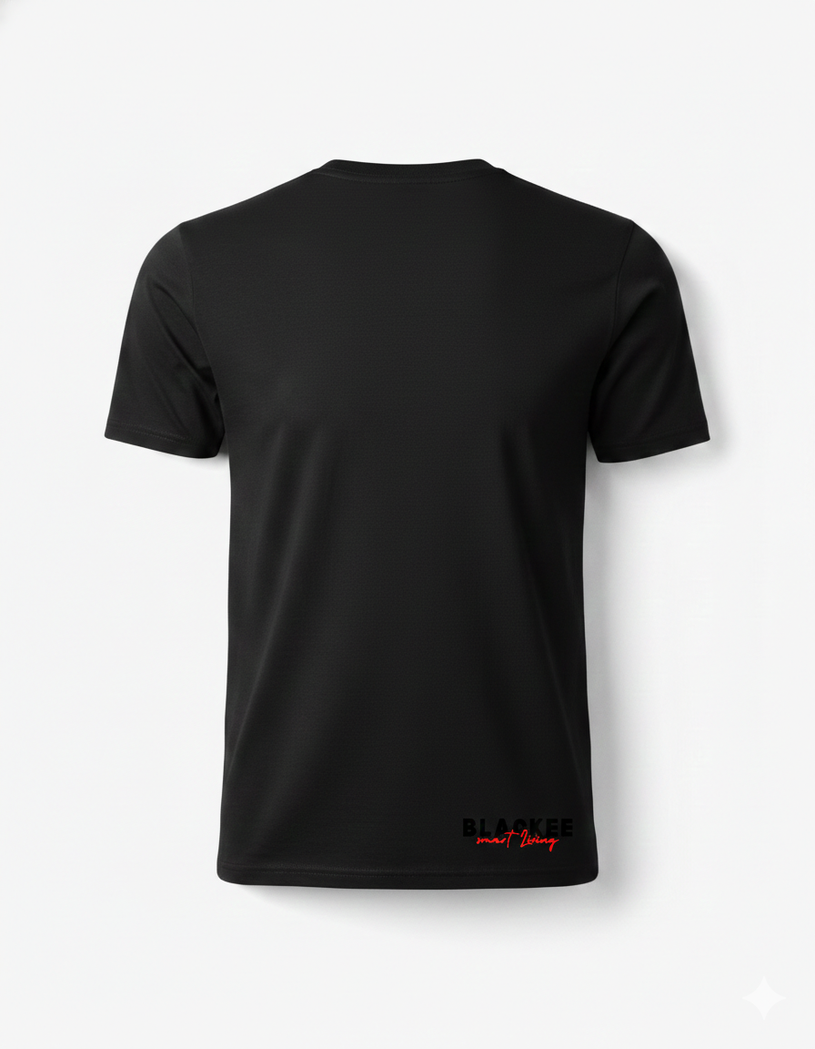 Classic Black Crew Neck T-Shirt
