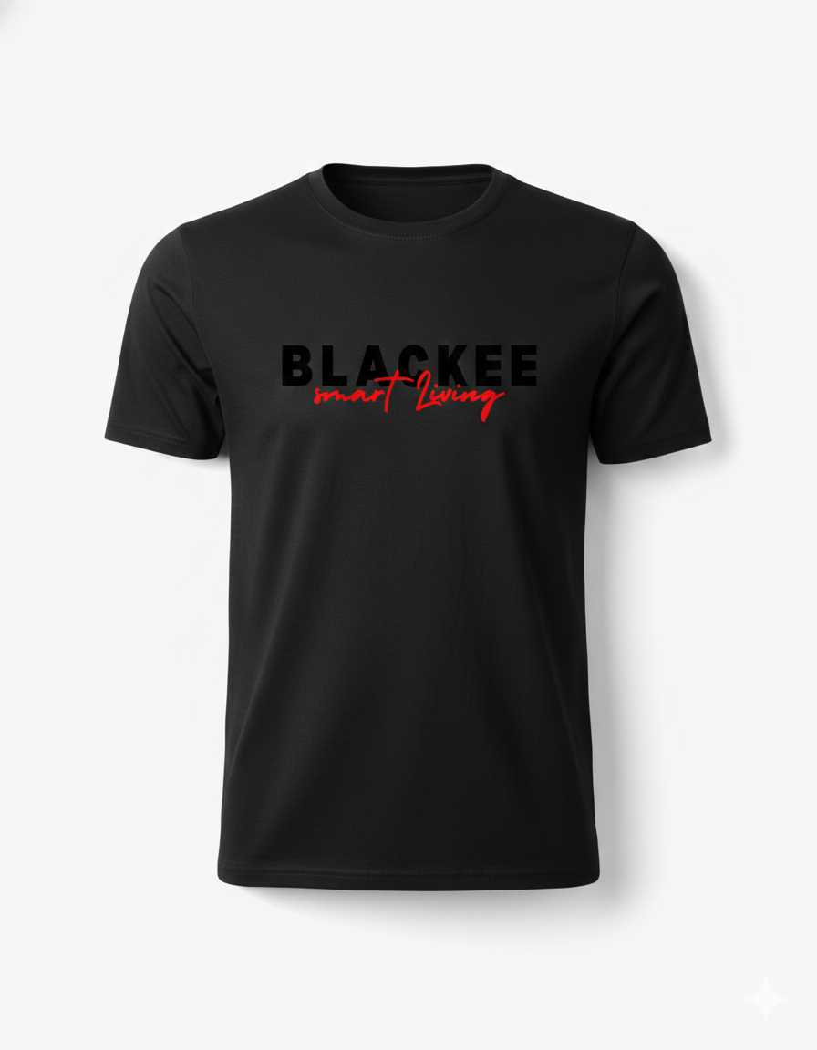 Classic Black Crew Neck T-Shirt