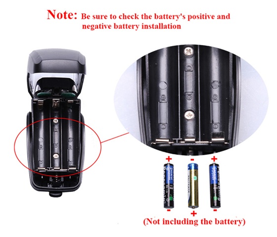 Lampe avant de vélo LED