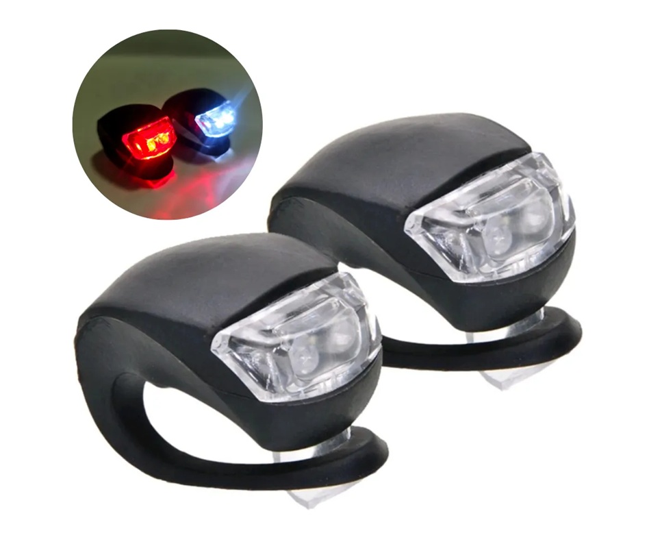 LED Lumière vélo en Silicone