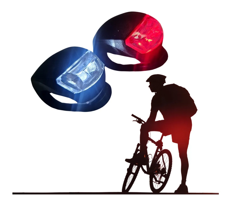 LED Lumière vélo en Silicone