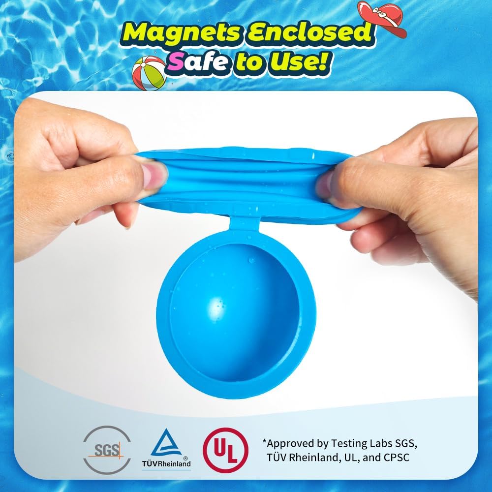 16Pcs Reusable Water Balloons for Kids, Pool Beach Water Toys for Boys and Girls, Summer Toy for Outdoor Games