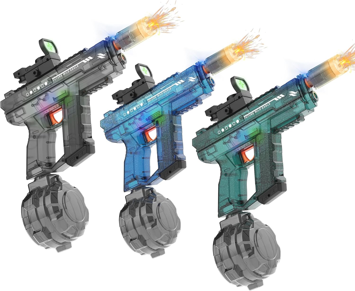 Electric Water Guns for Adults & Kids,Realistic Automatic Water Gun with 26-32 FT Long Range,800ml Large Water Tank,Splash-Resistant Design,Summer Outdoor Pool Beach Toy for Backyard Games