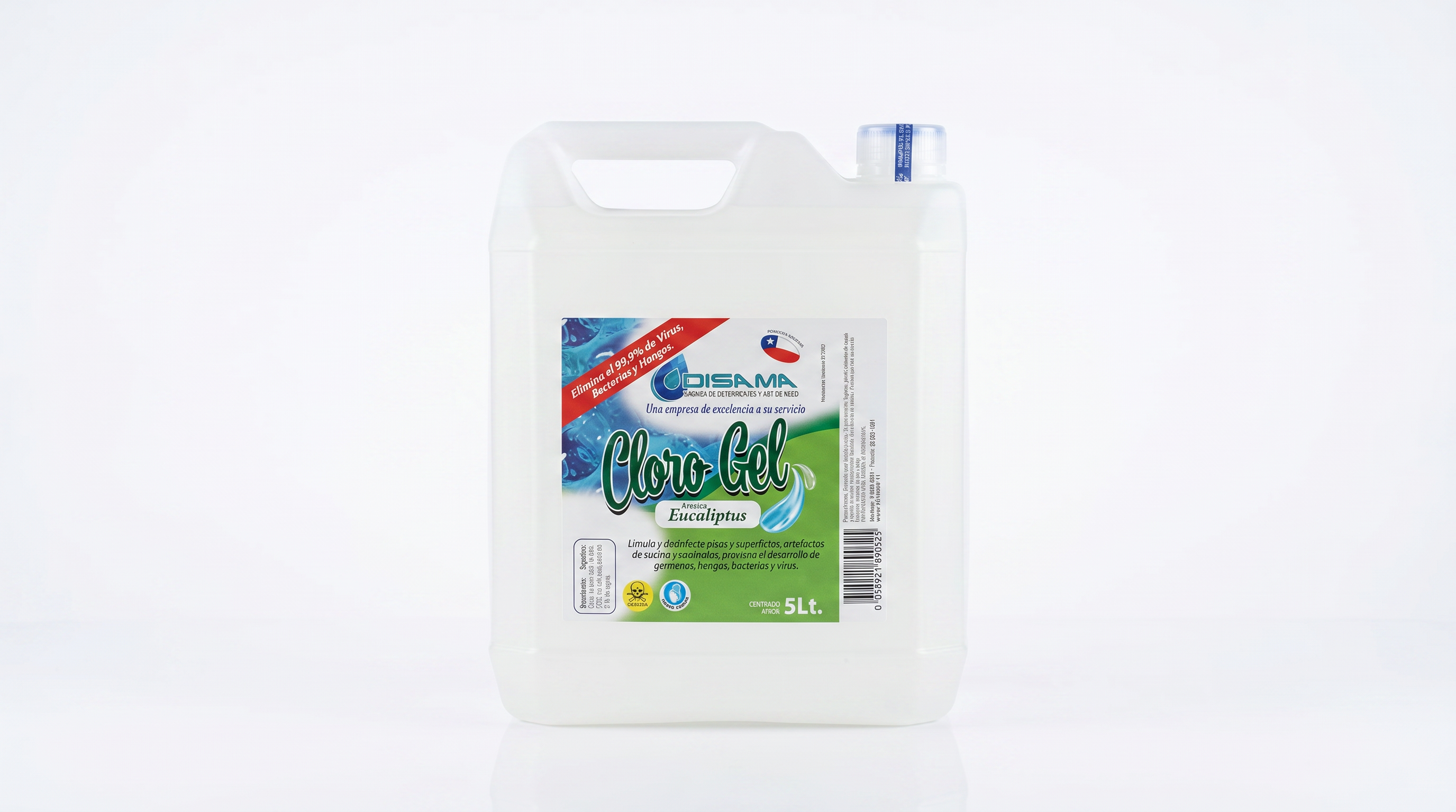 Cloro Gel Eucalipto 5L