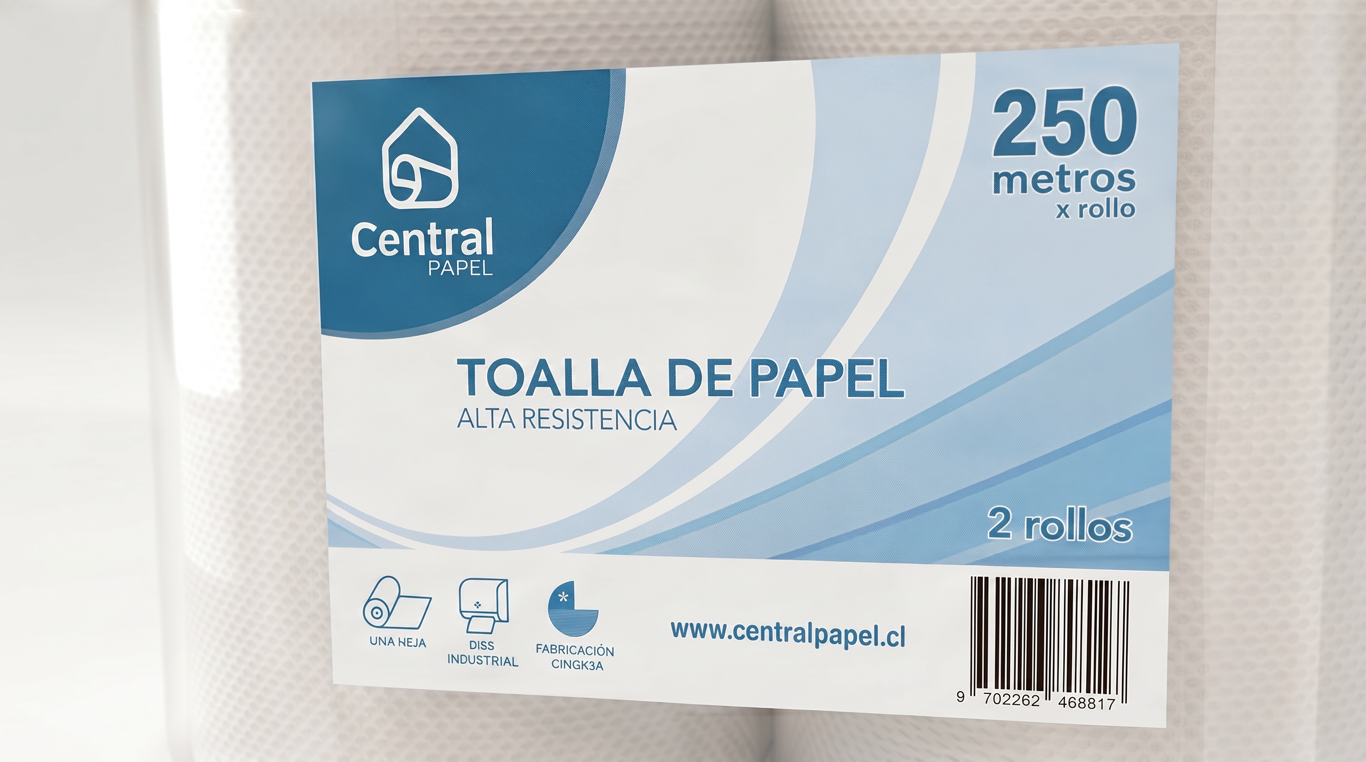 Toalla de Papel 250 mts