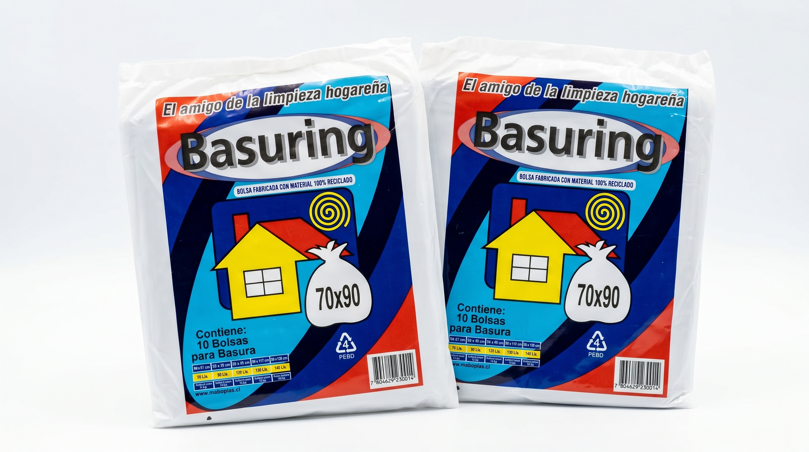 Bolsas para Basura 70x90 cm