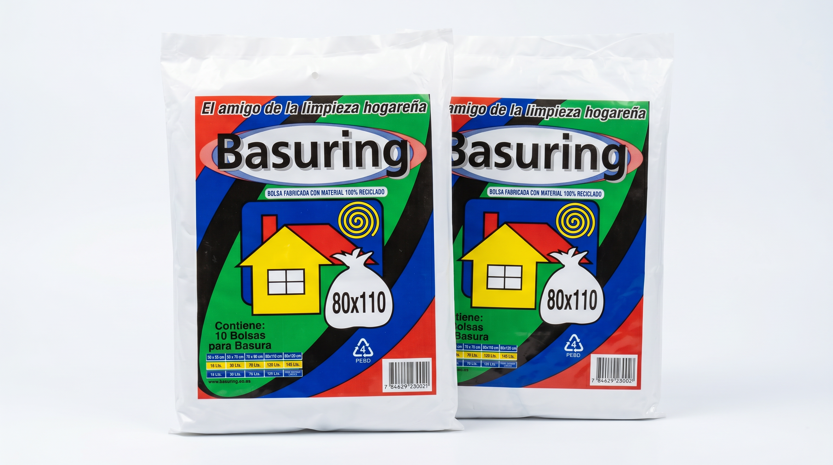 Bolsas para basura Basuring 80x110