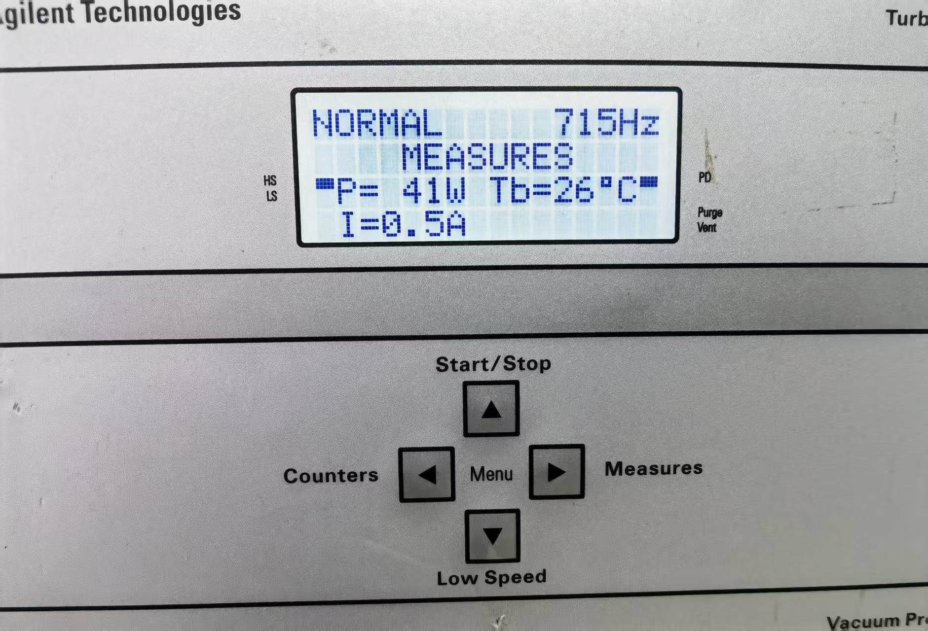 Agilent TV 701 SEM Turbo Pump