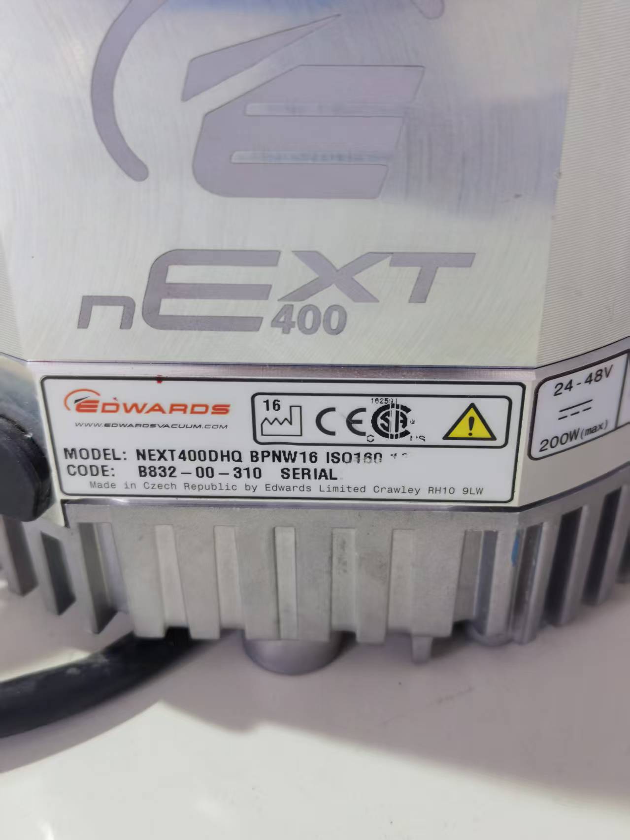 Edwards nEXT 400D-HQ Turbomolecular Pumps