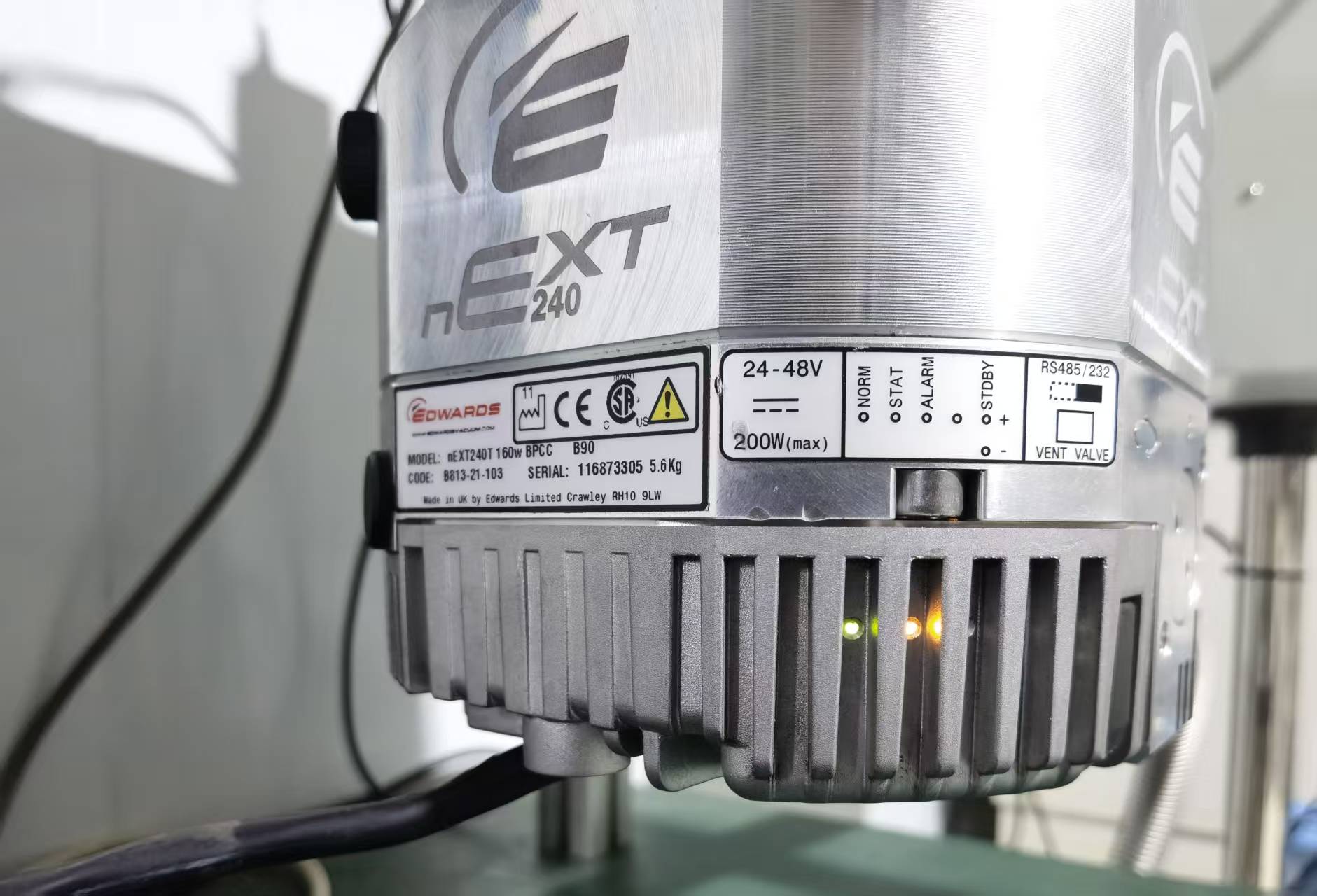 Edwards nEXT 240T Turbomolecular Vacuum Pump