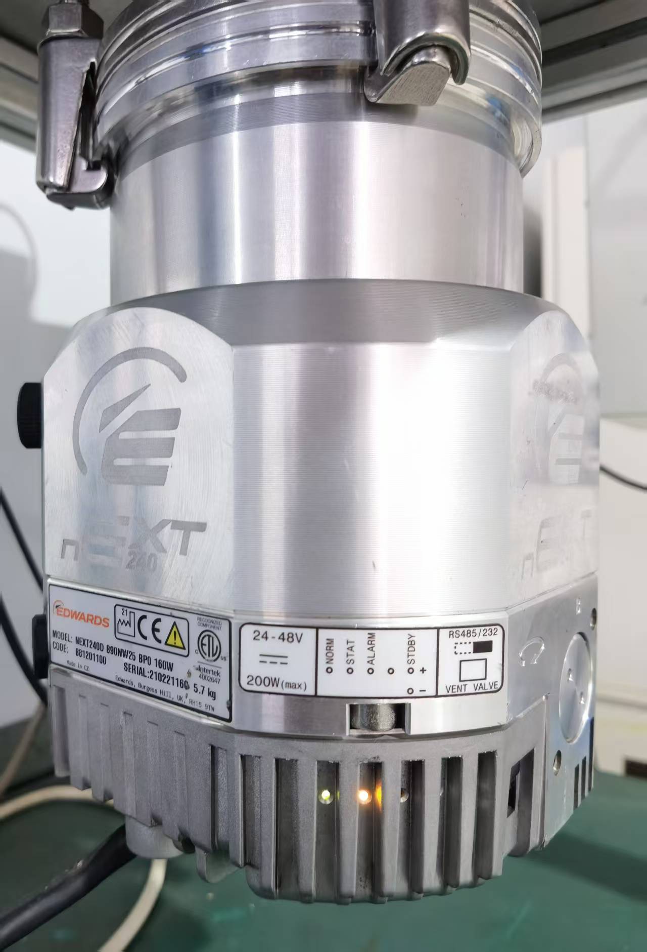 Edwards nEXT240D Turbo Turbomolecular Pump 