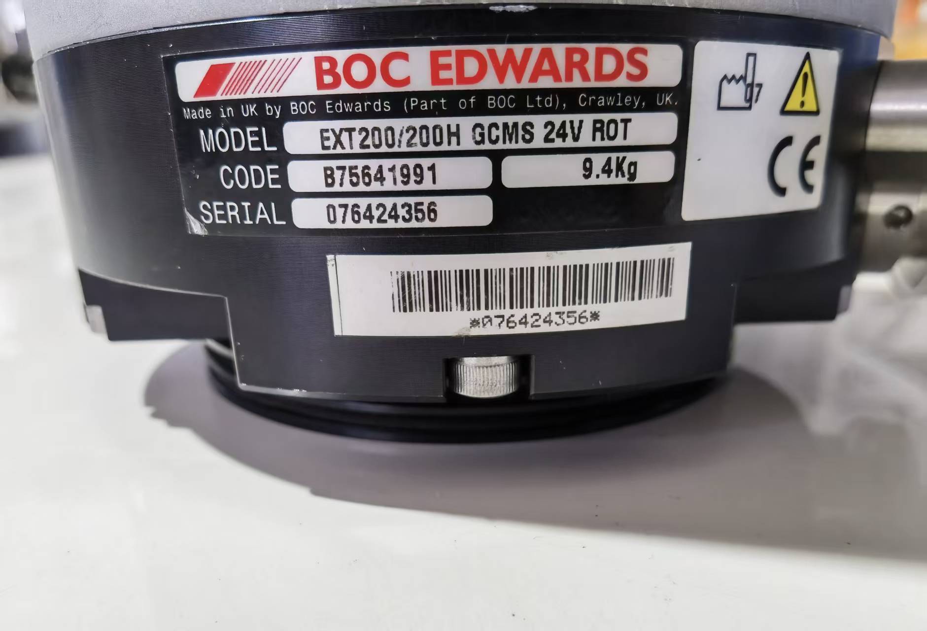 EDWARDS EXT200200H GCMS 24V ROT Turbo Molecular Pump