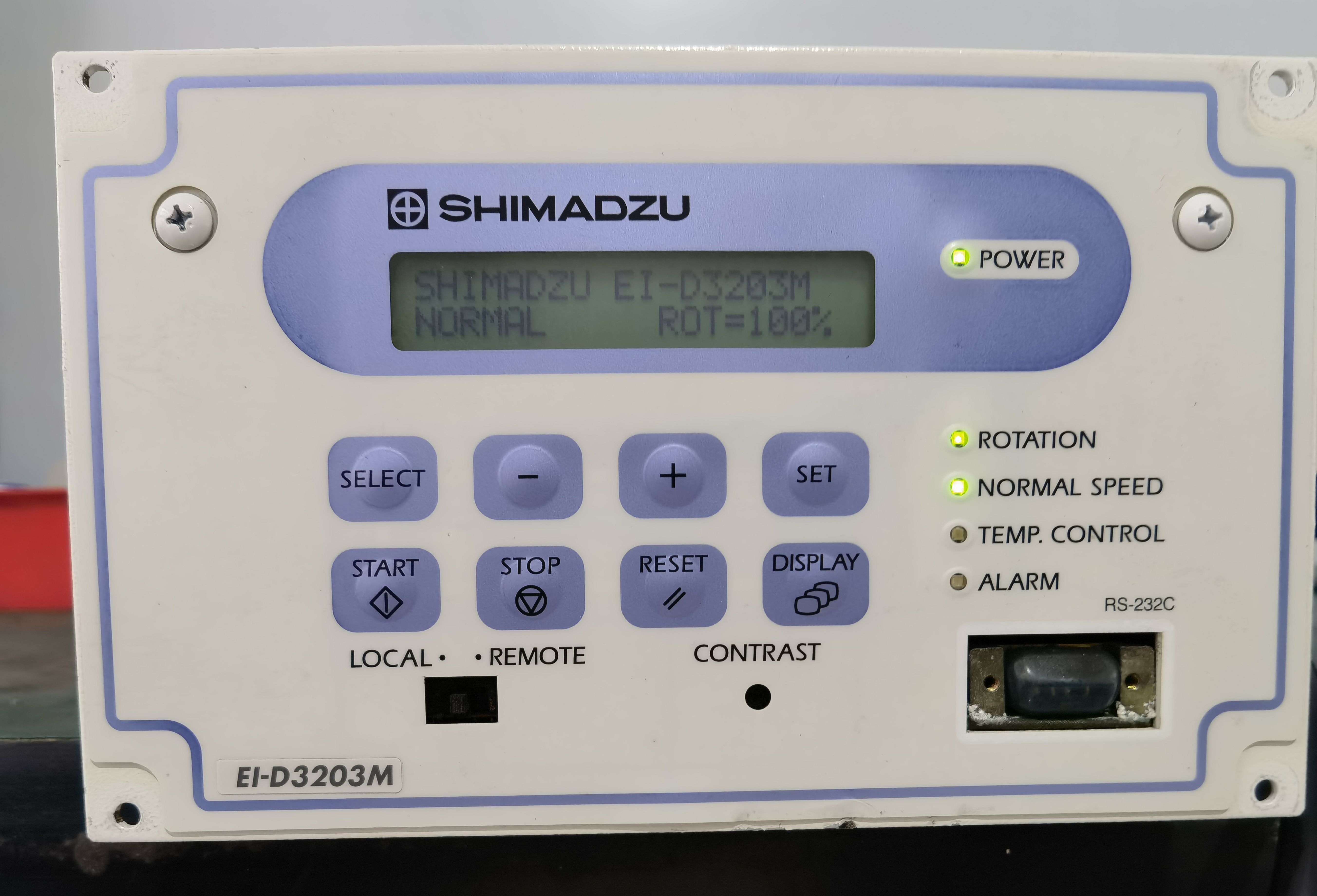 SHIMADZU Industrial Turbo Molecular Pump TMP- 3203LMC with control