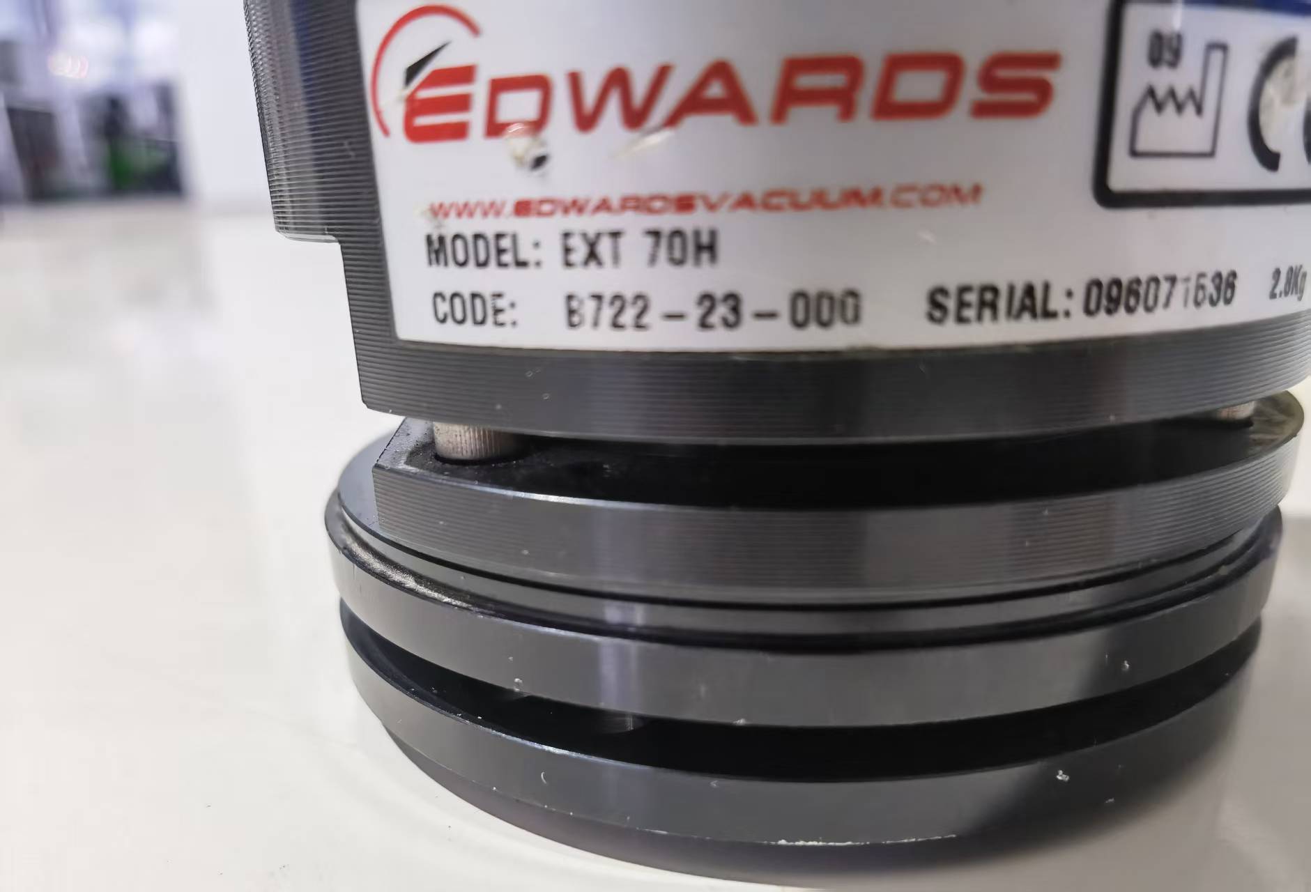 Edwards EXT 70H turbomolecular pump 