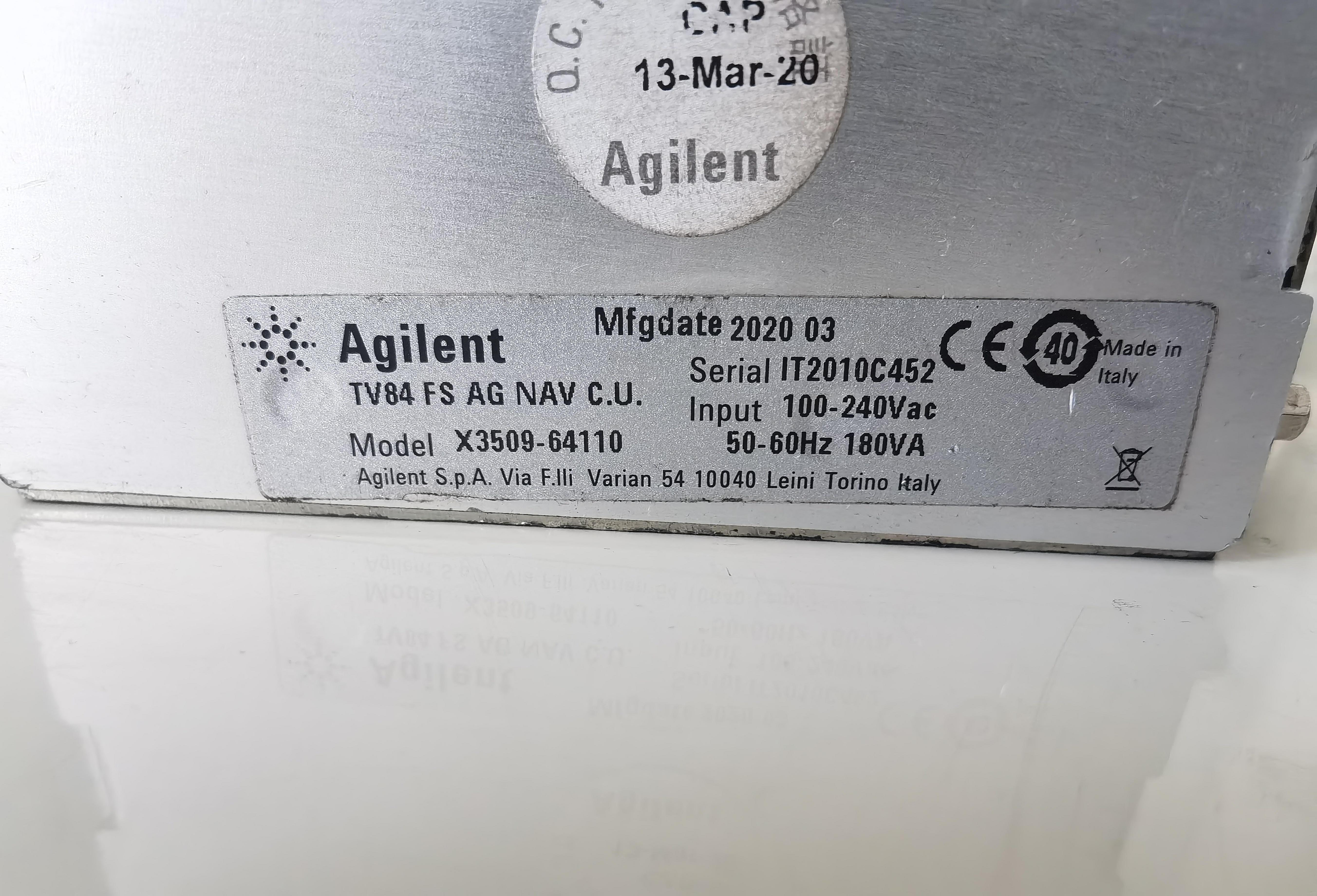 Agilent TwisTorr 84 FS Turbo Pump