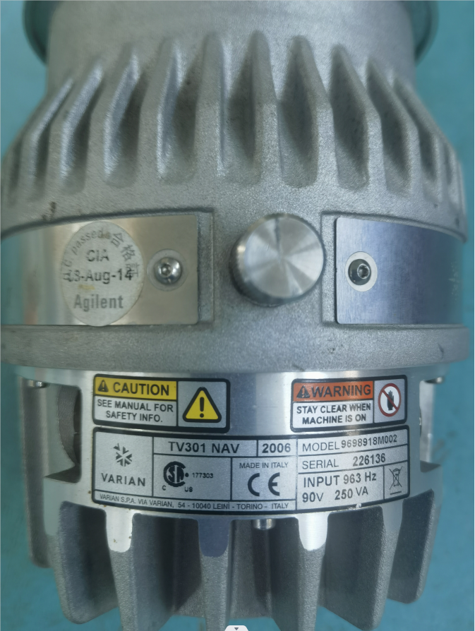 Agilent Varian TV301 Turbo Pump