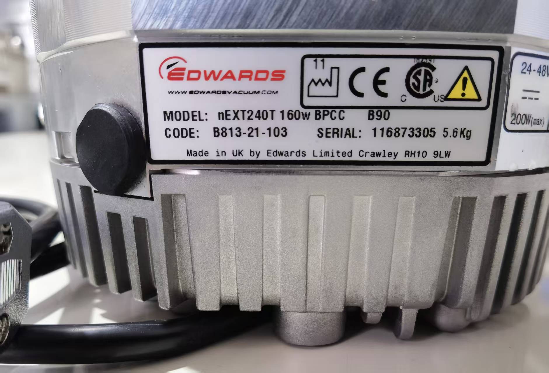 Edwards nEXT 240T Turbomolecular Vacuum Pump