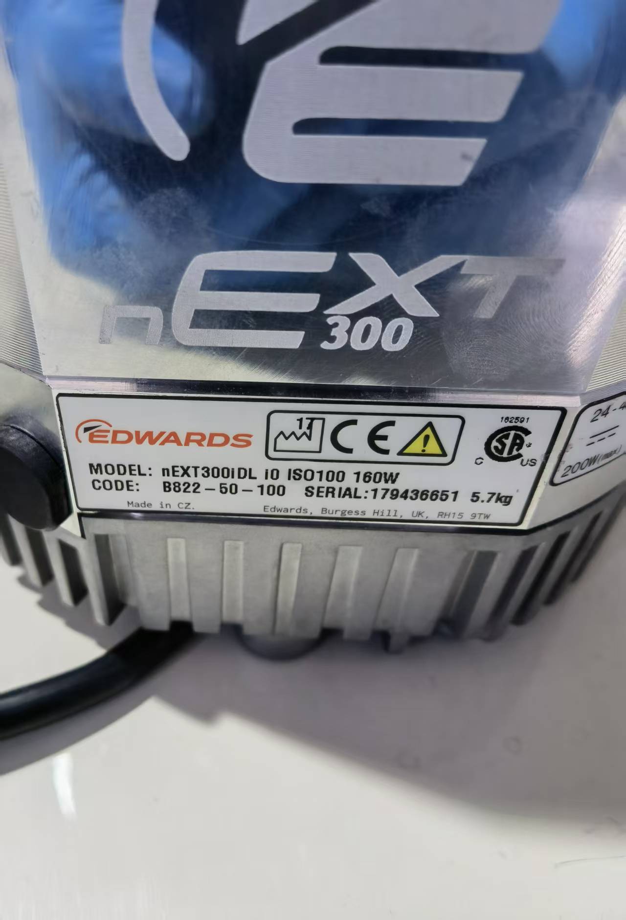 Edwards nEXT300 IDL Turbo Pump