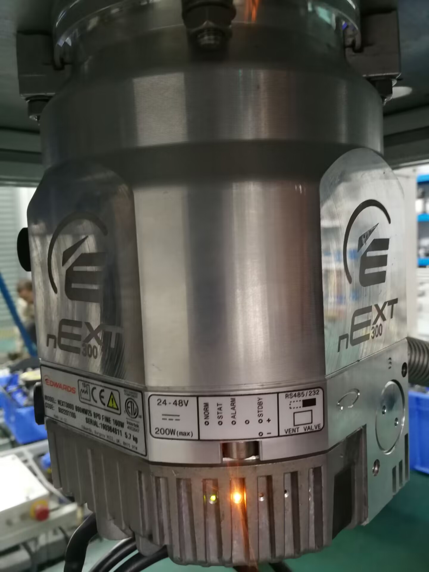 Edwards nEXT300D Turbo Molecular Pump