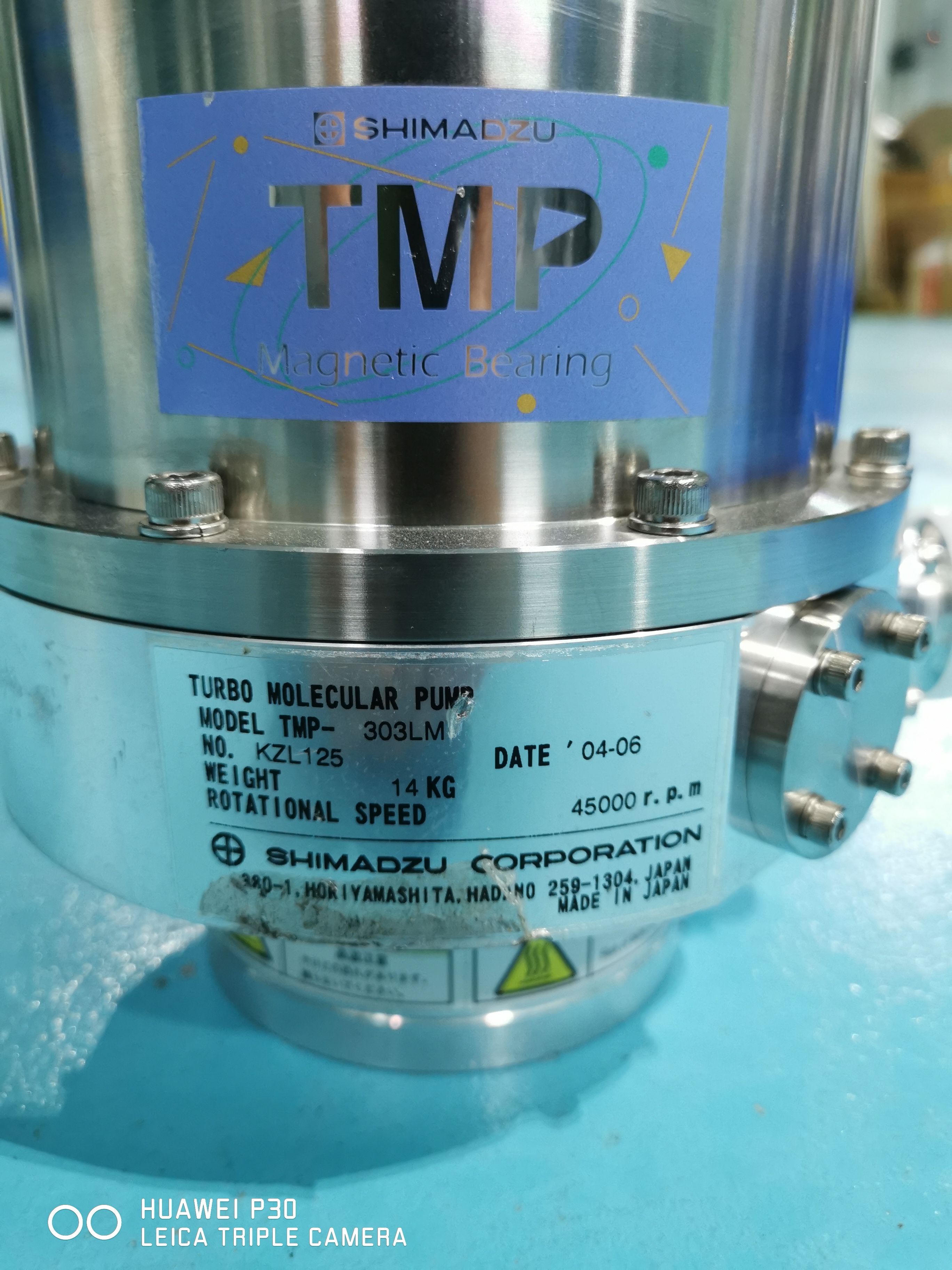 Shimadzu Turbo Molecular Pump TMP-303LM
