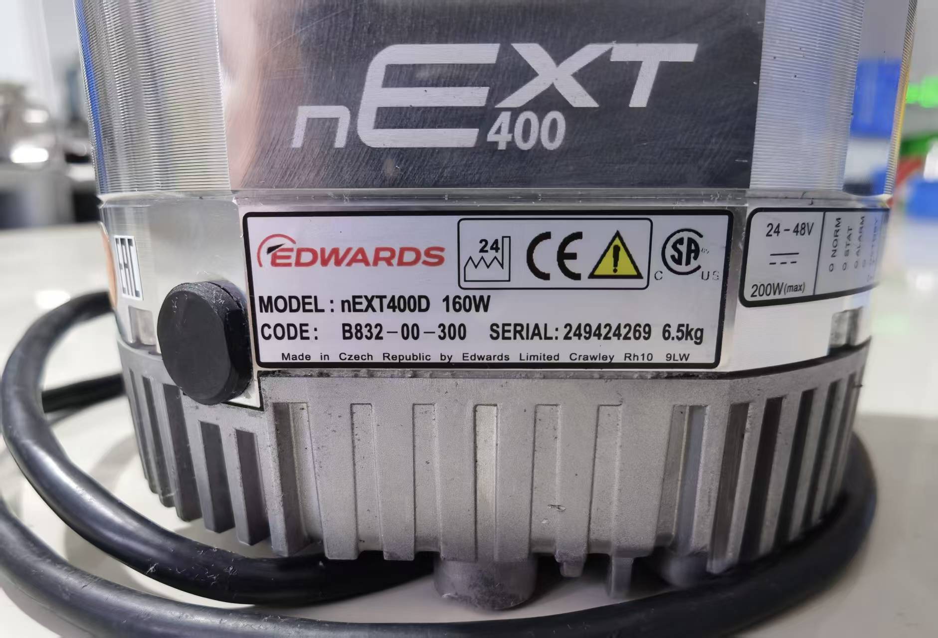 Edwards nEXT 400d turbomolecular pumps
