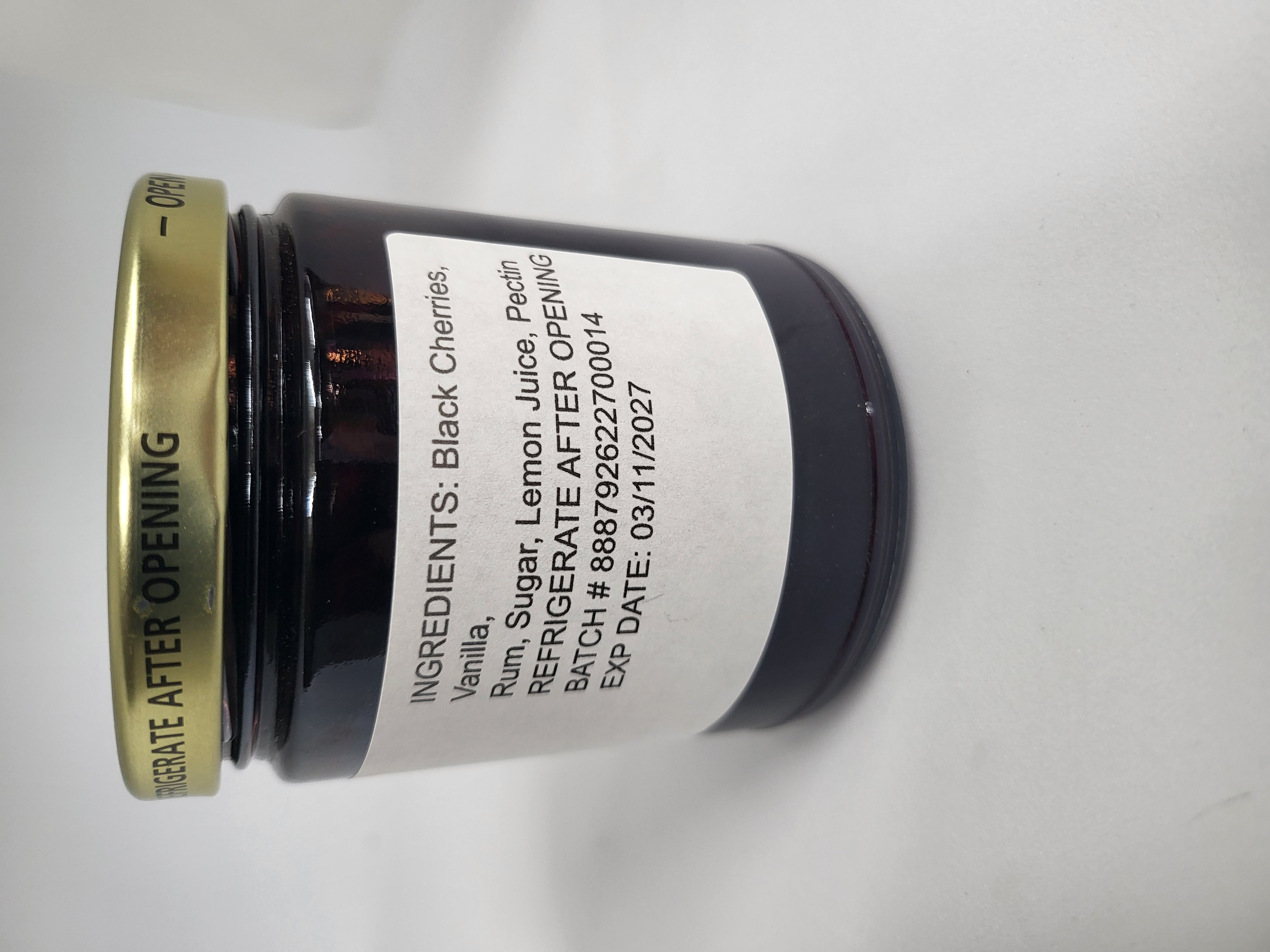 Luscious Black Cherry Jam