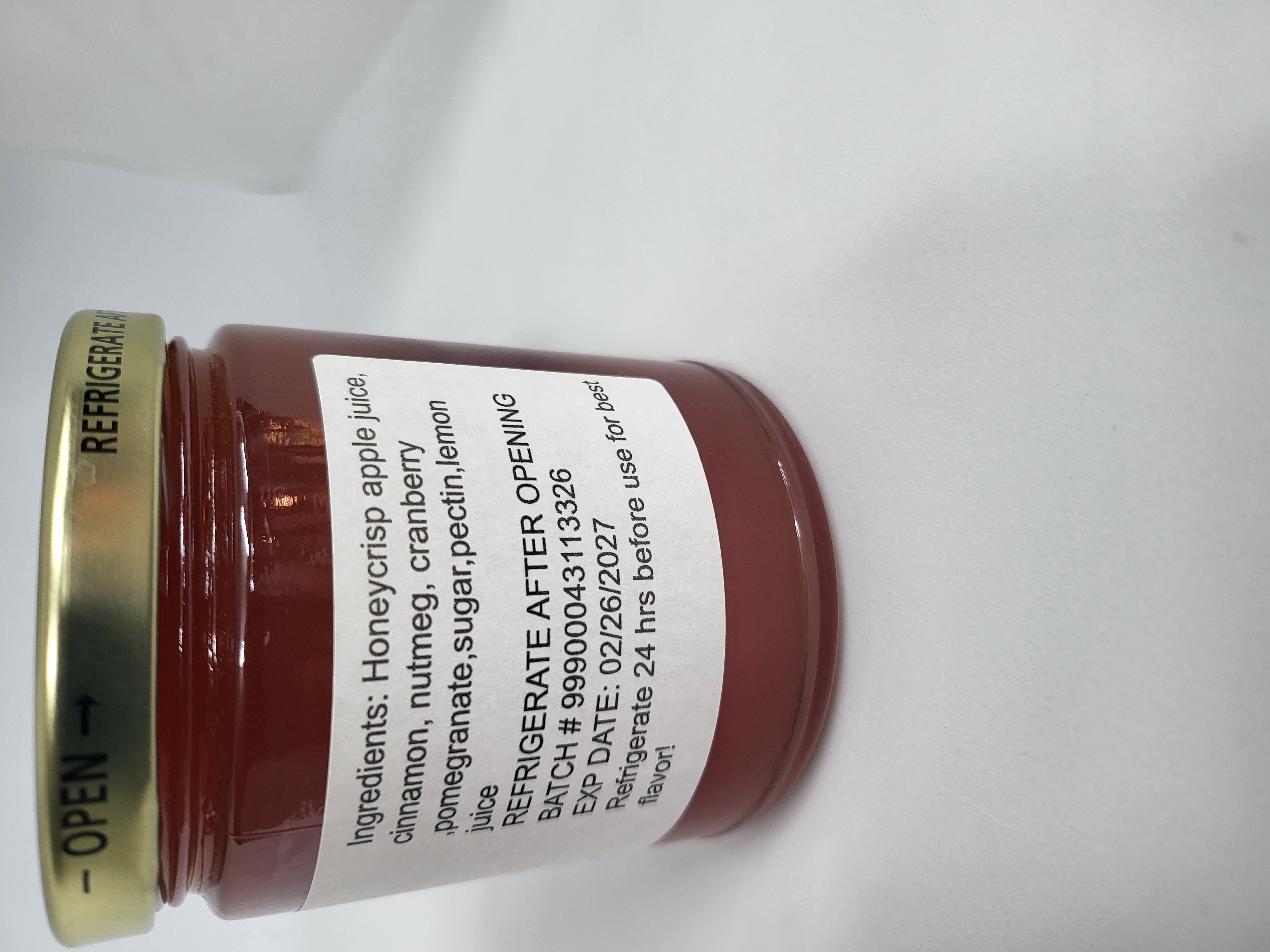 Witches Brew Honey Crisp Apple Jelly