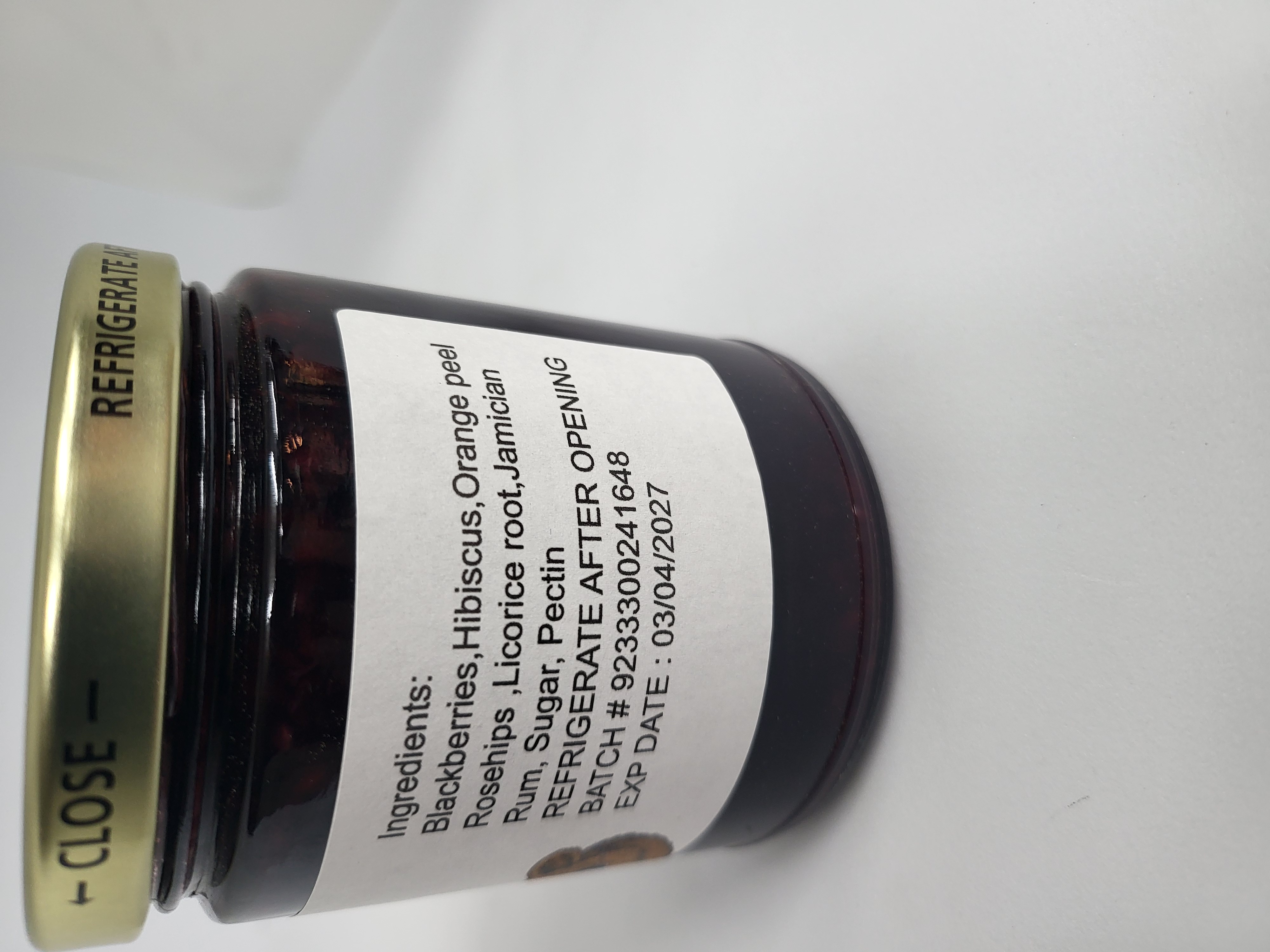 Bear Candy Blackberry Jam