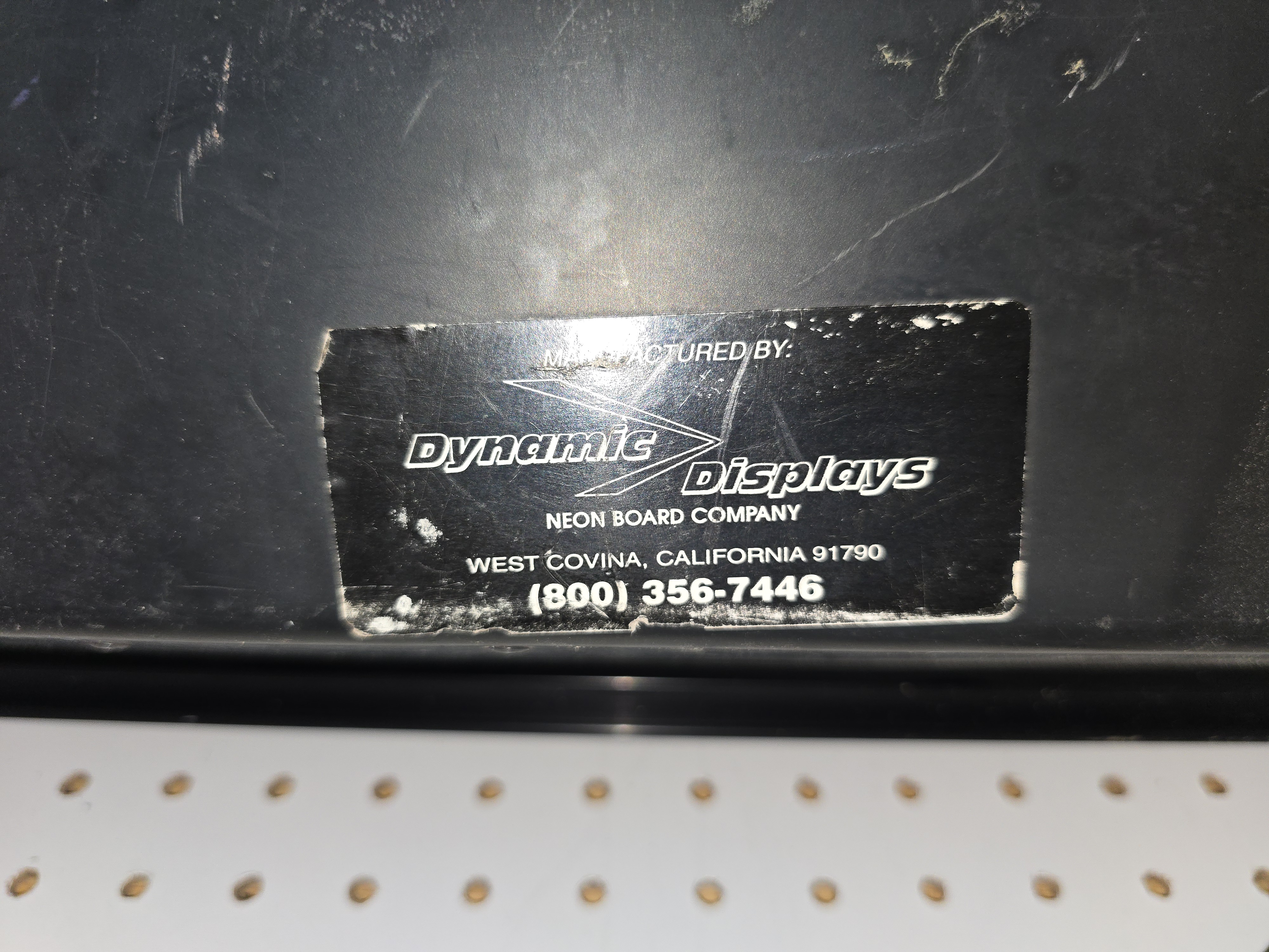 Kawasaki POS Lighted Sign