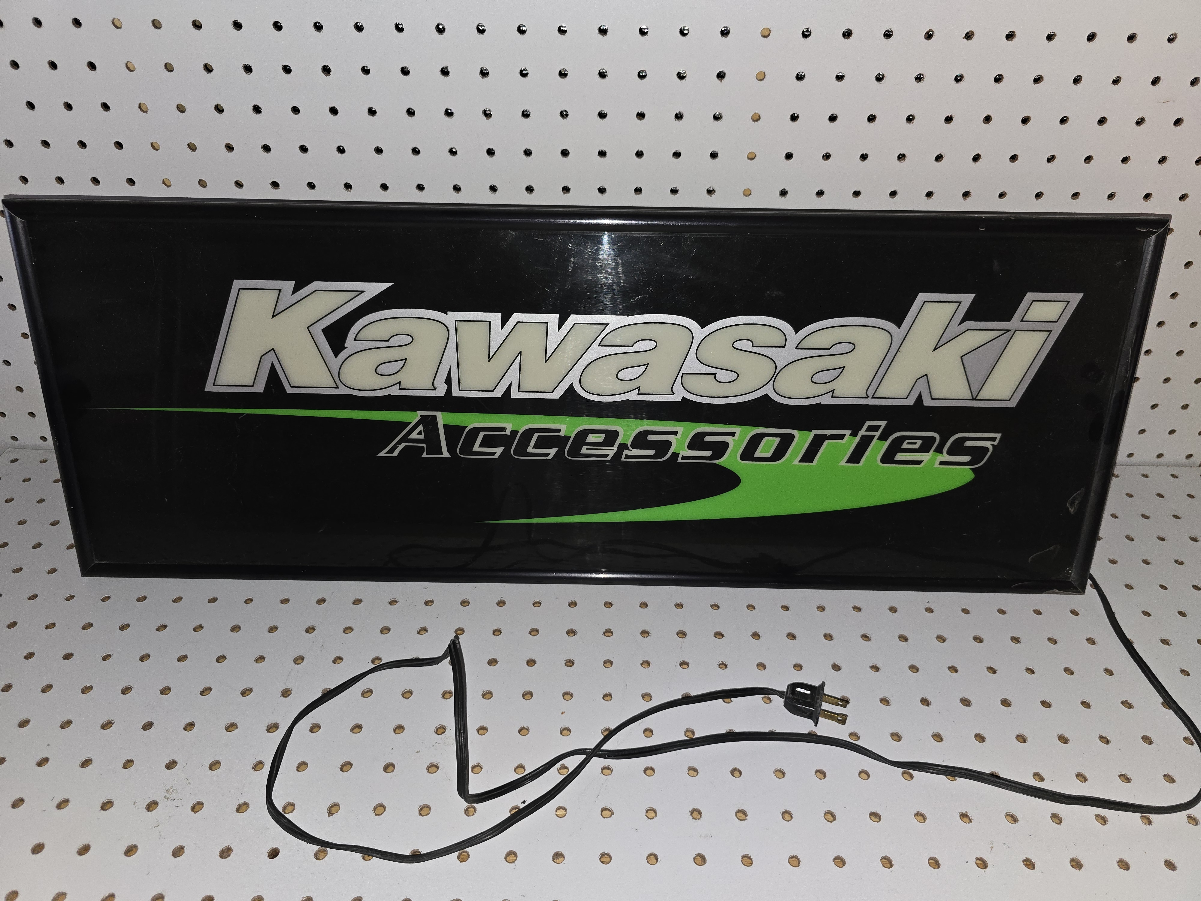 Kawasaki POS Lighted Sign