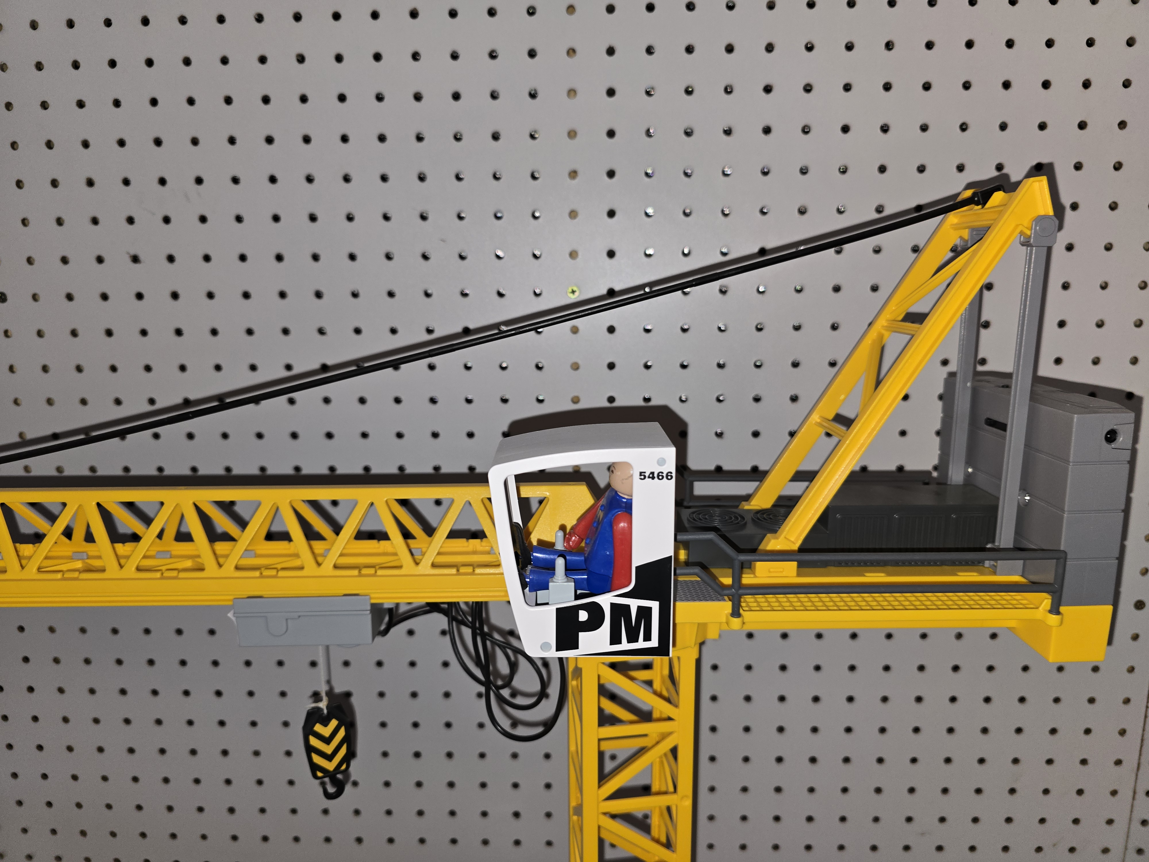 Toy Construction Crane Model