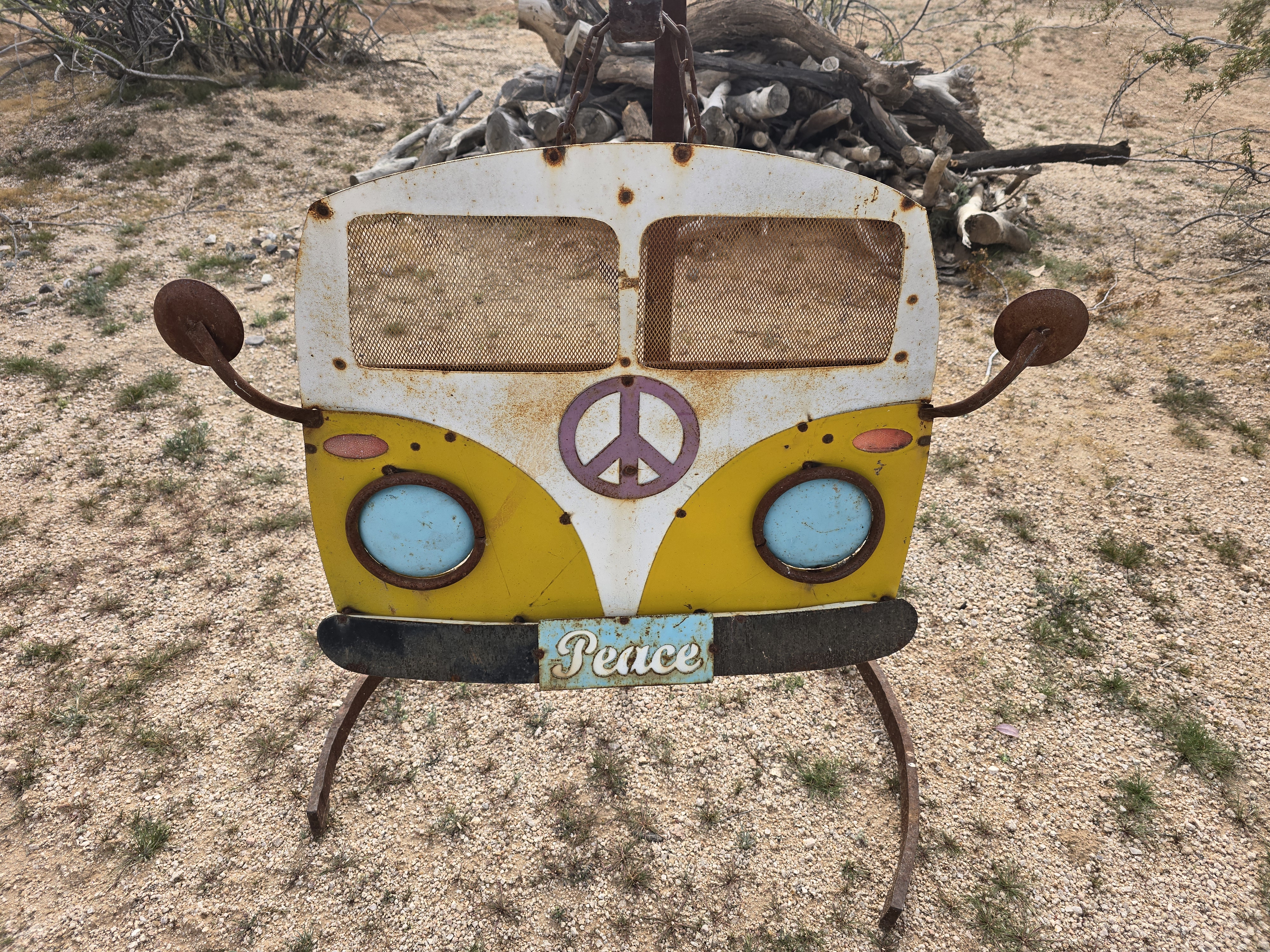 Yard Art - VW Bus Front