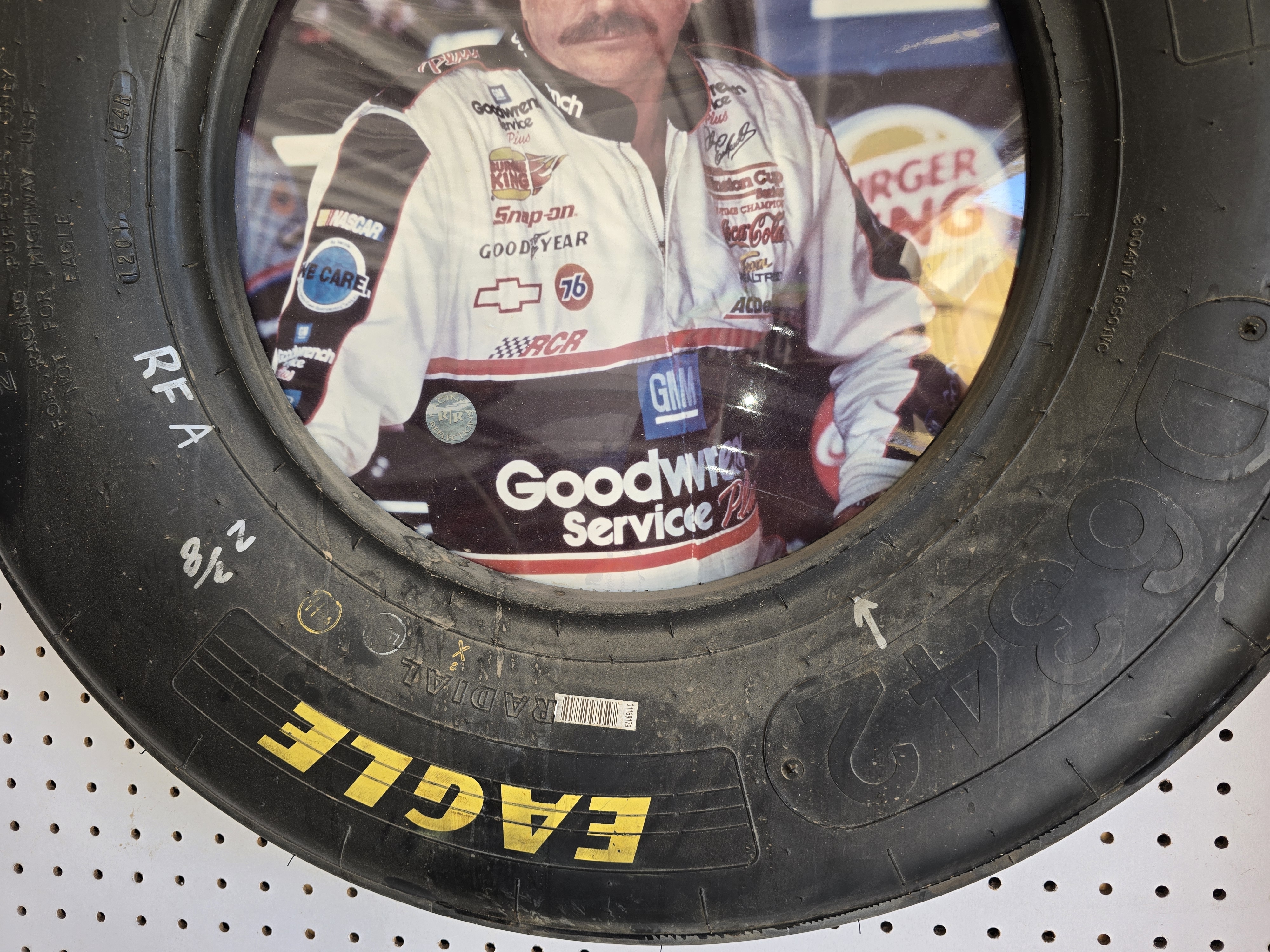 Goodyear Eagle NASCAR Tire Display