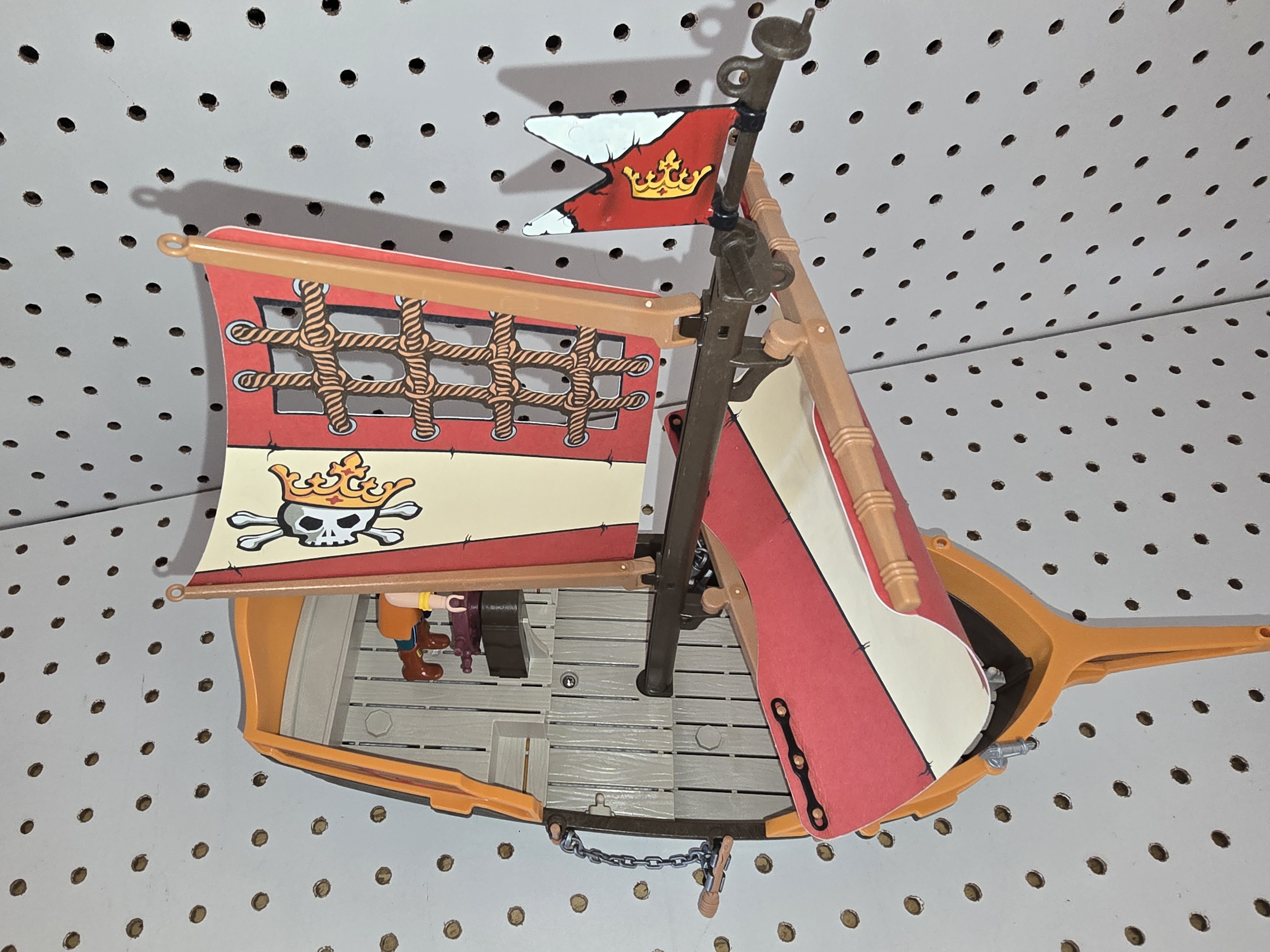 Pirate Ship Toy Playset