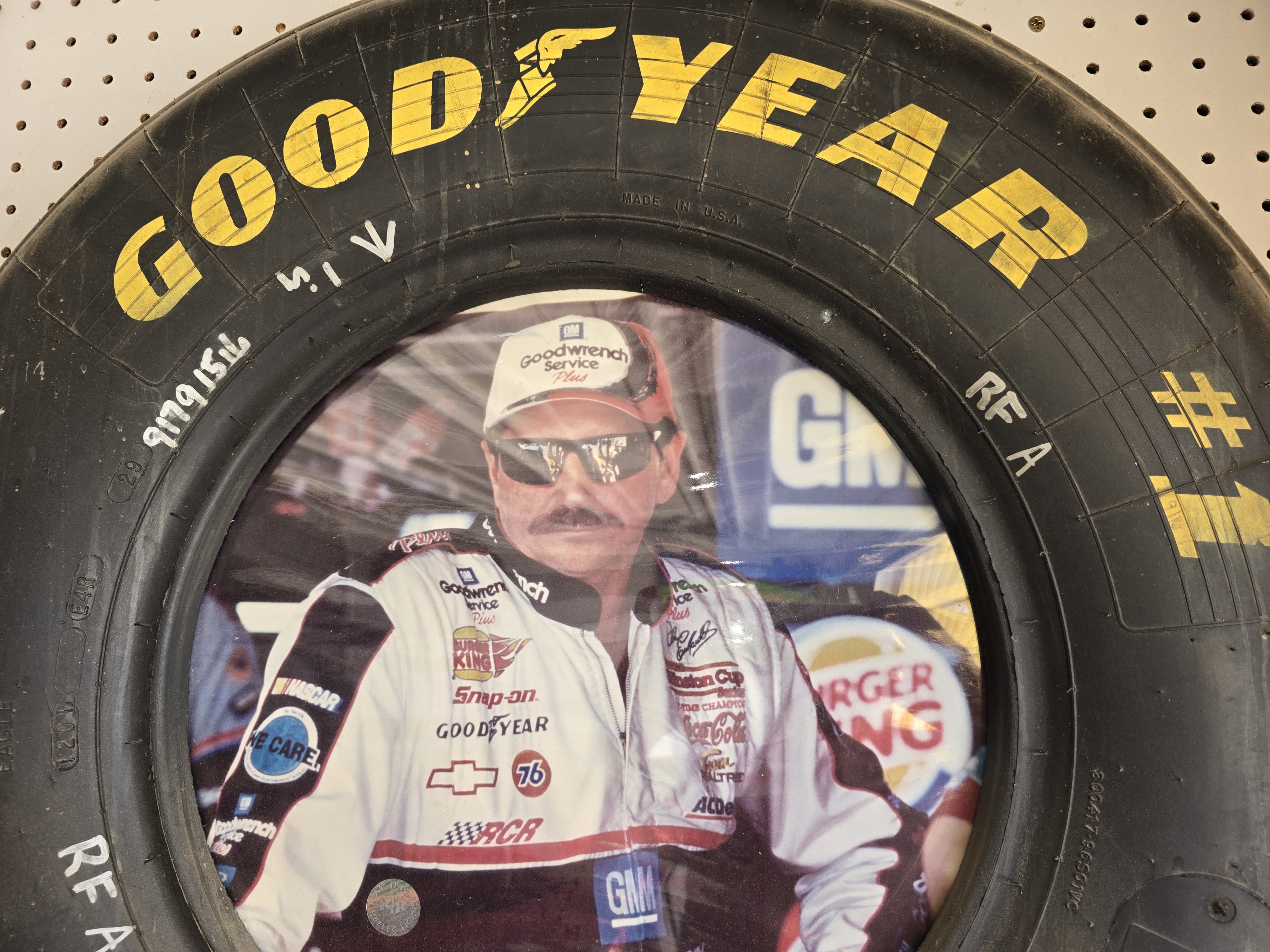 Goodyear Eagle NASCAR Tire Display