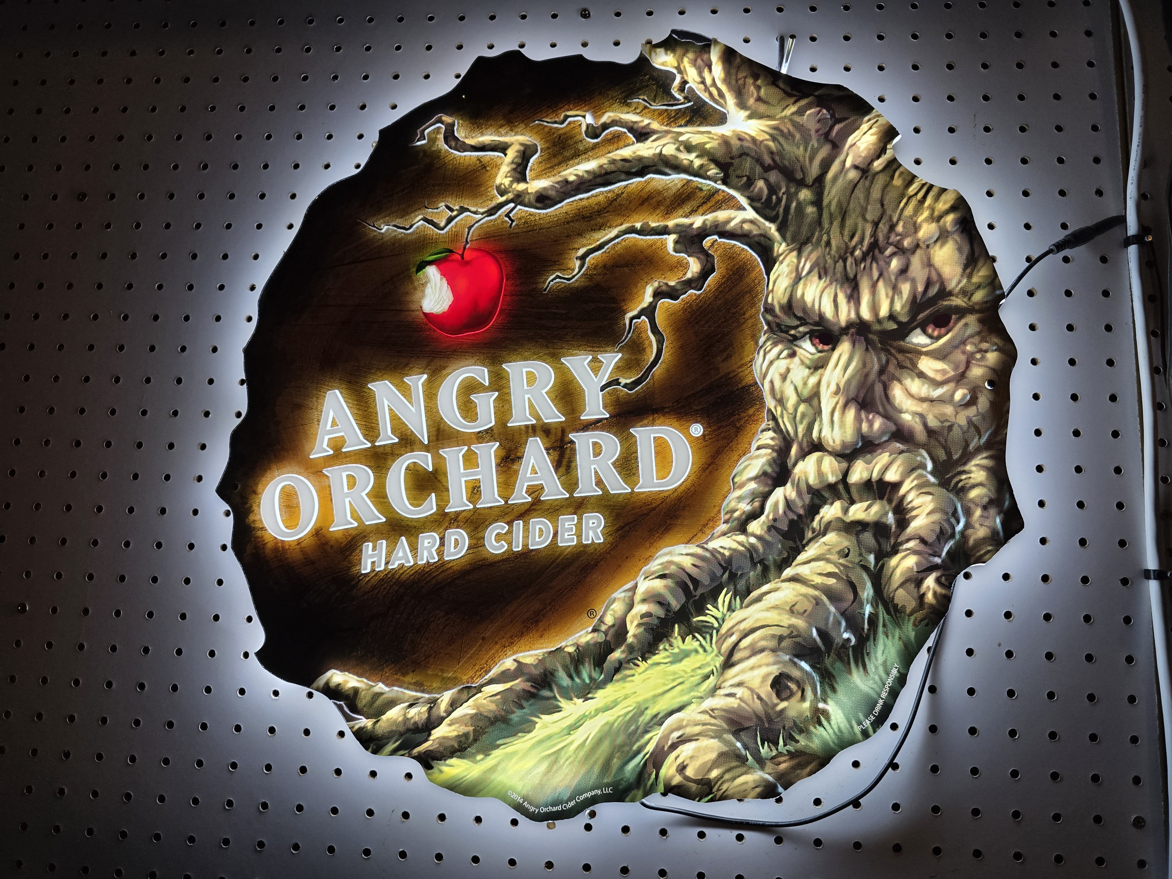Angry Orchard Hard Cider LED Sign