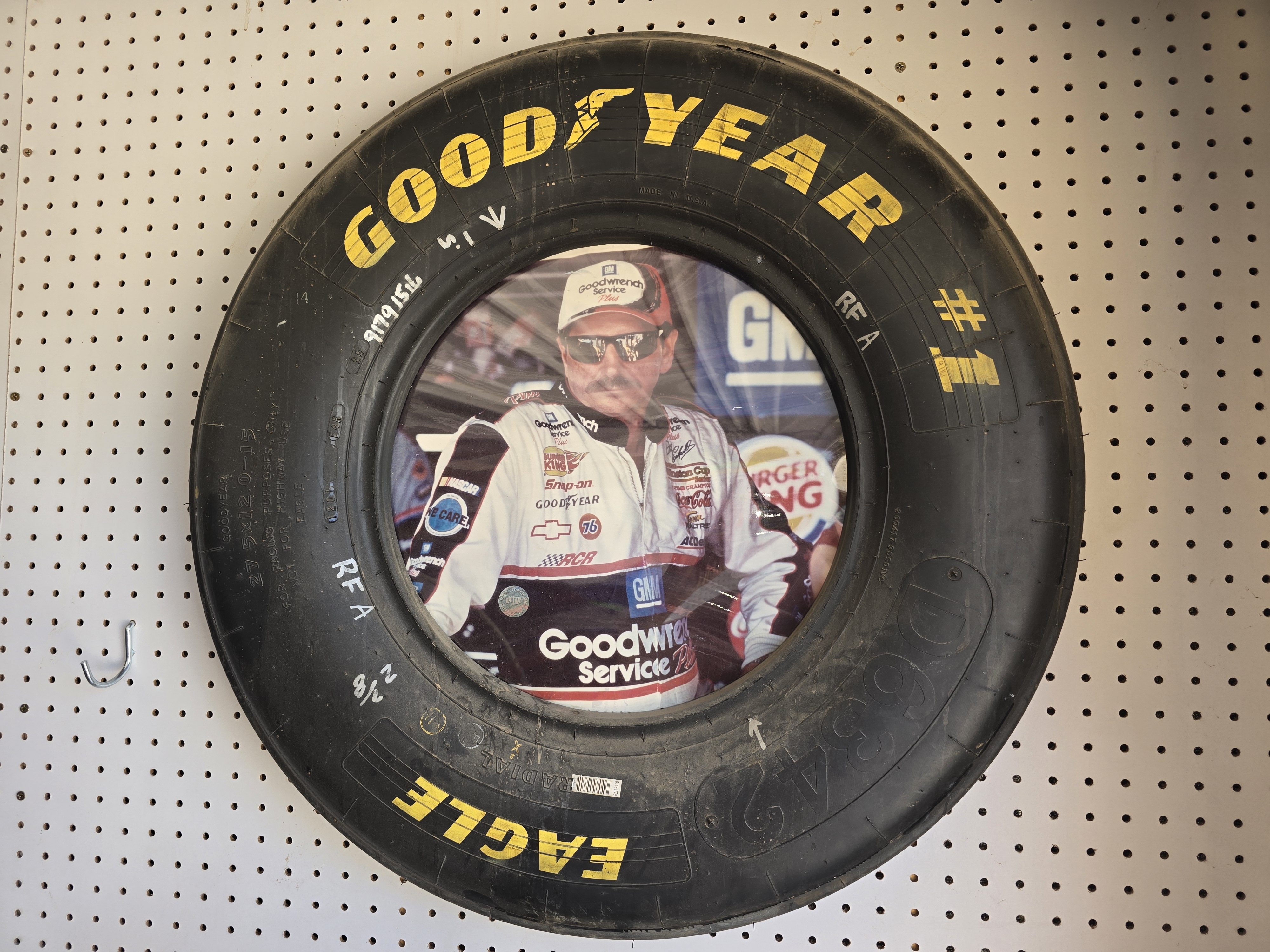 Goodyear Eagle NASCAR Tire Display