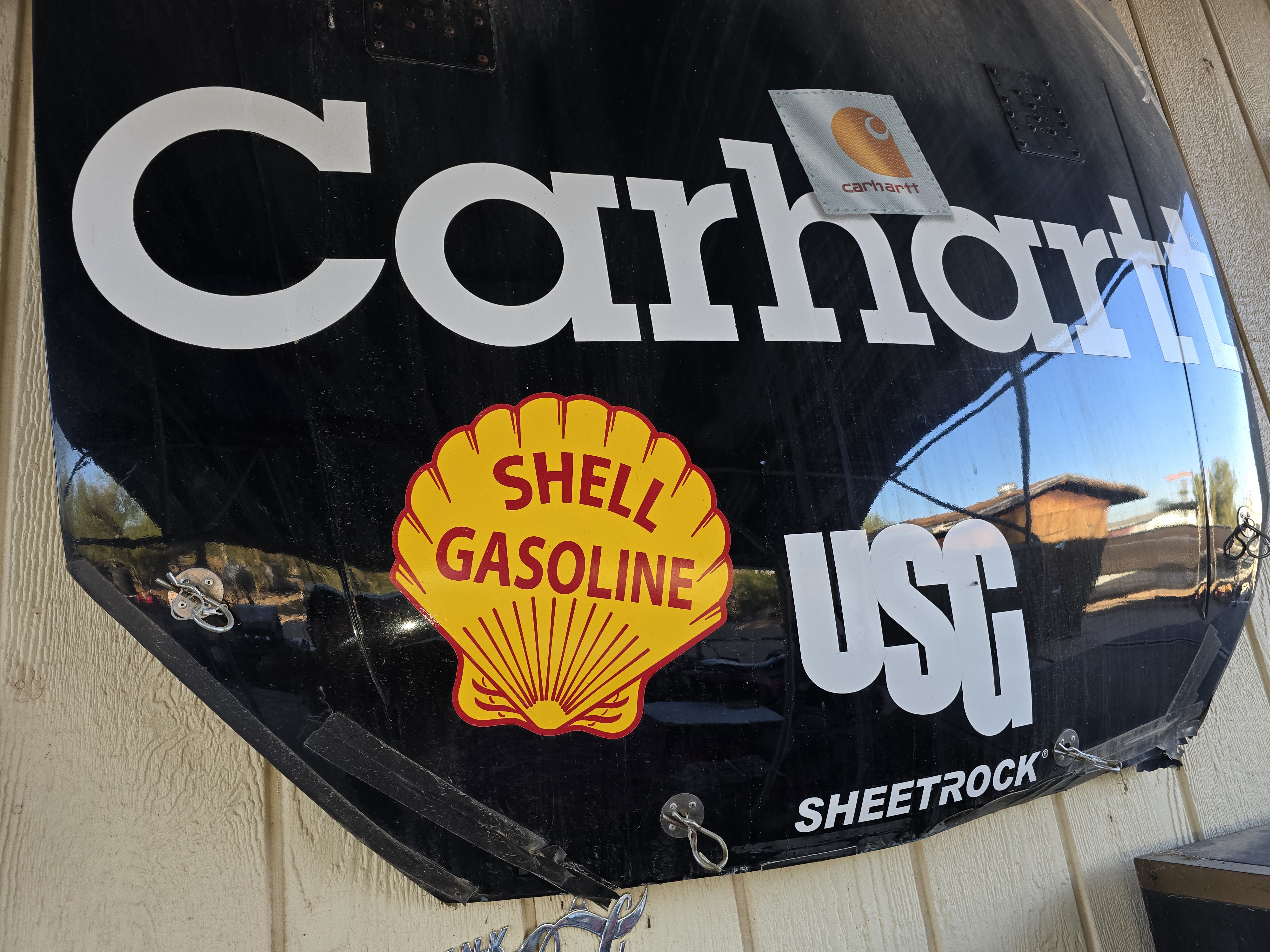 Vintage Nascar - Racing Car Hood